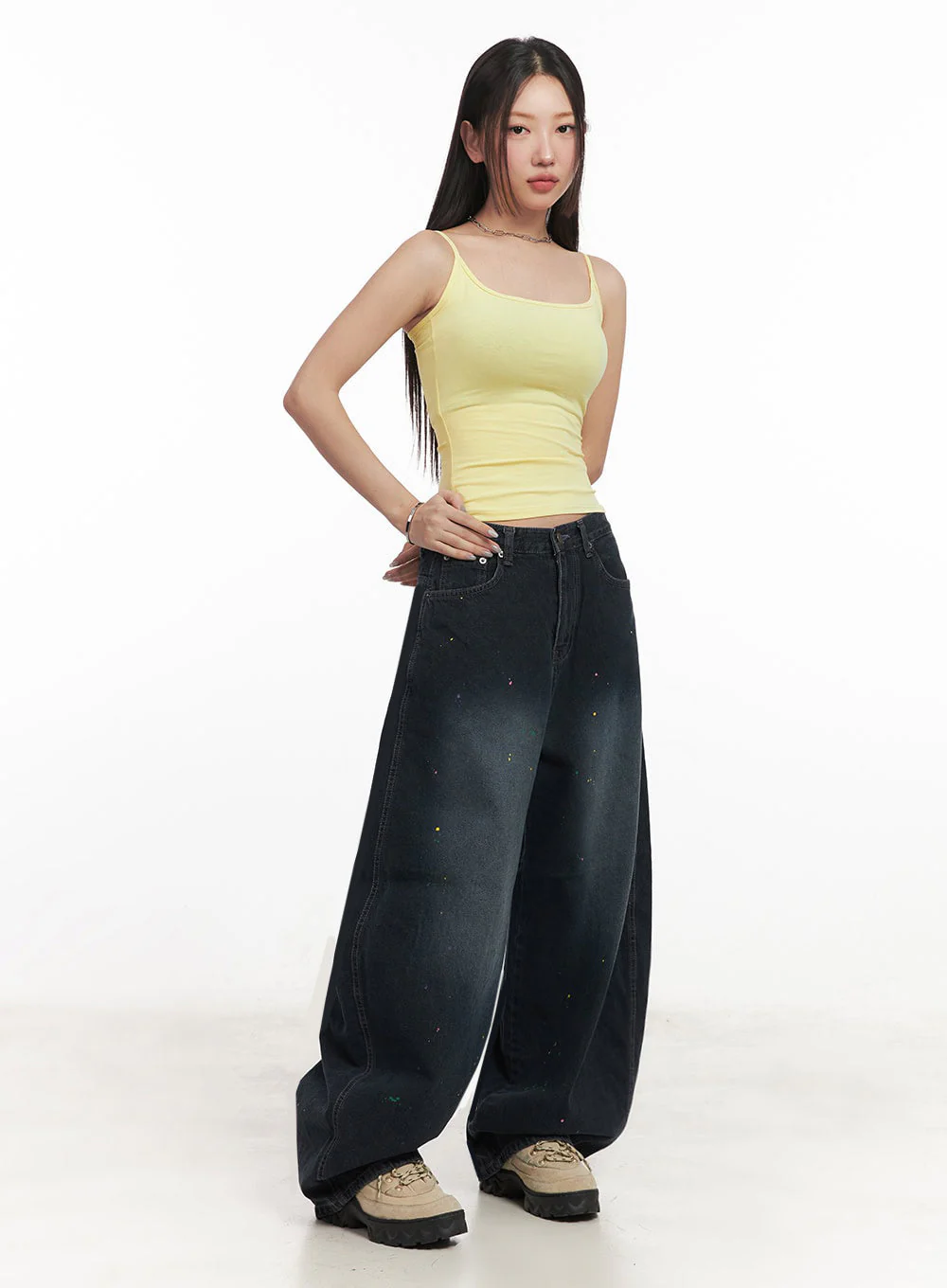 Essential Cami Crop Top IM525 - Image 11