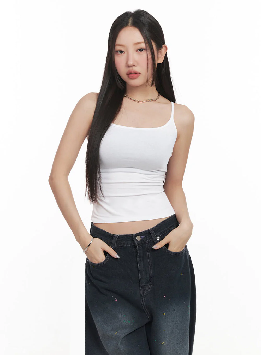 Essential Cami Crop Top IM525 - Image 12