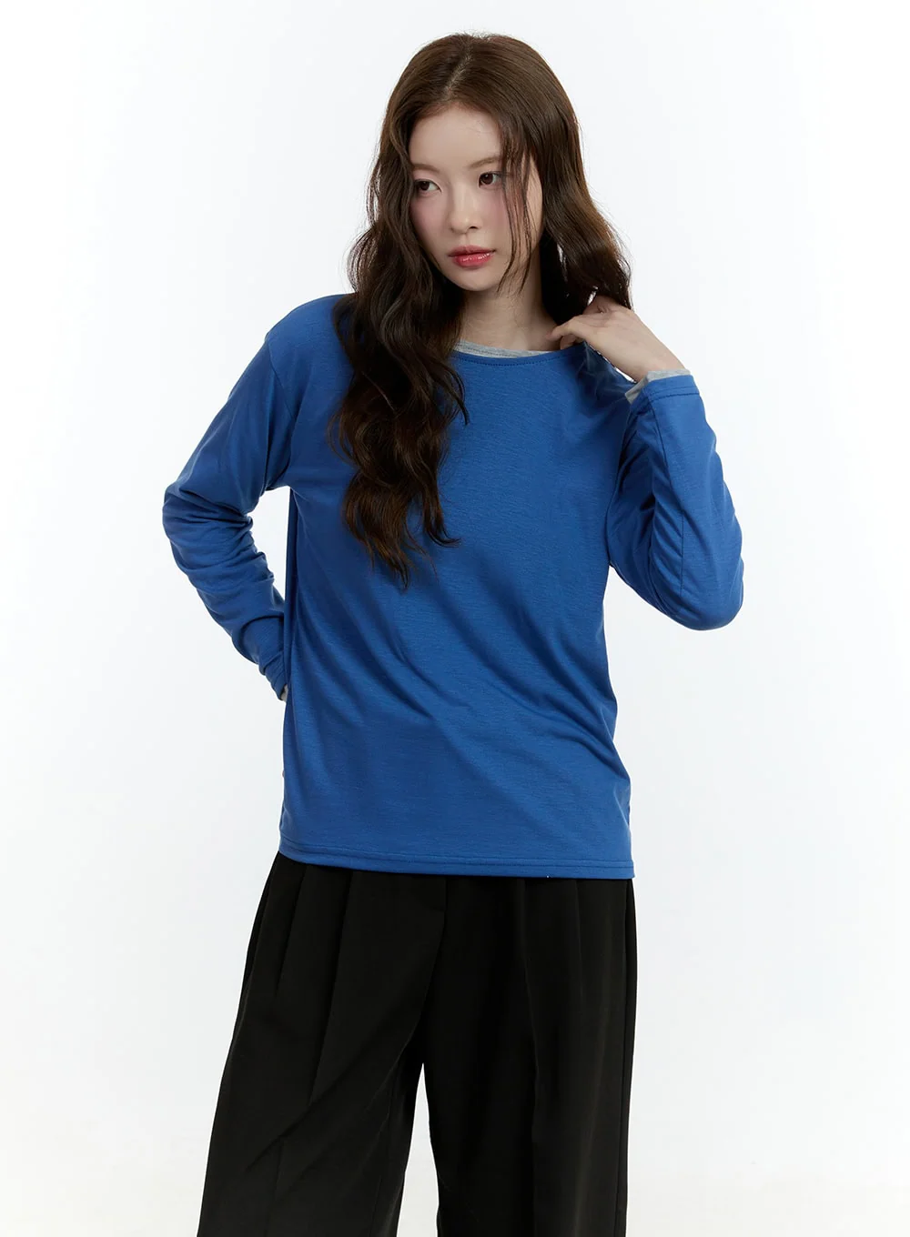 Essential Comfort Long-Sleeve Tee CF504 - Image 10