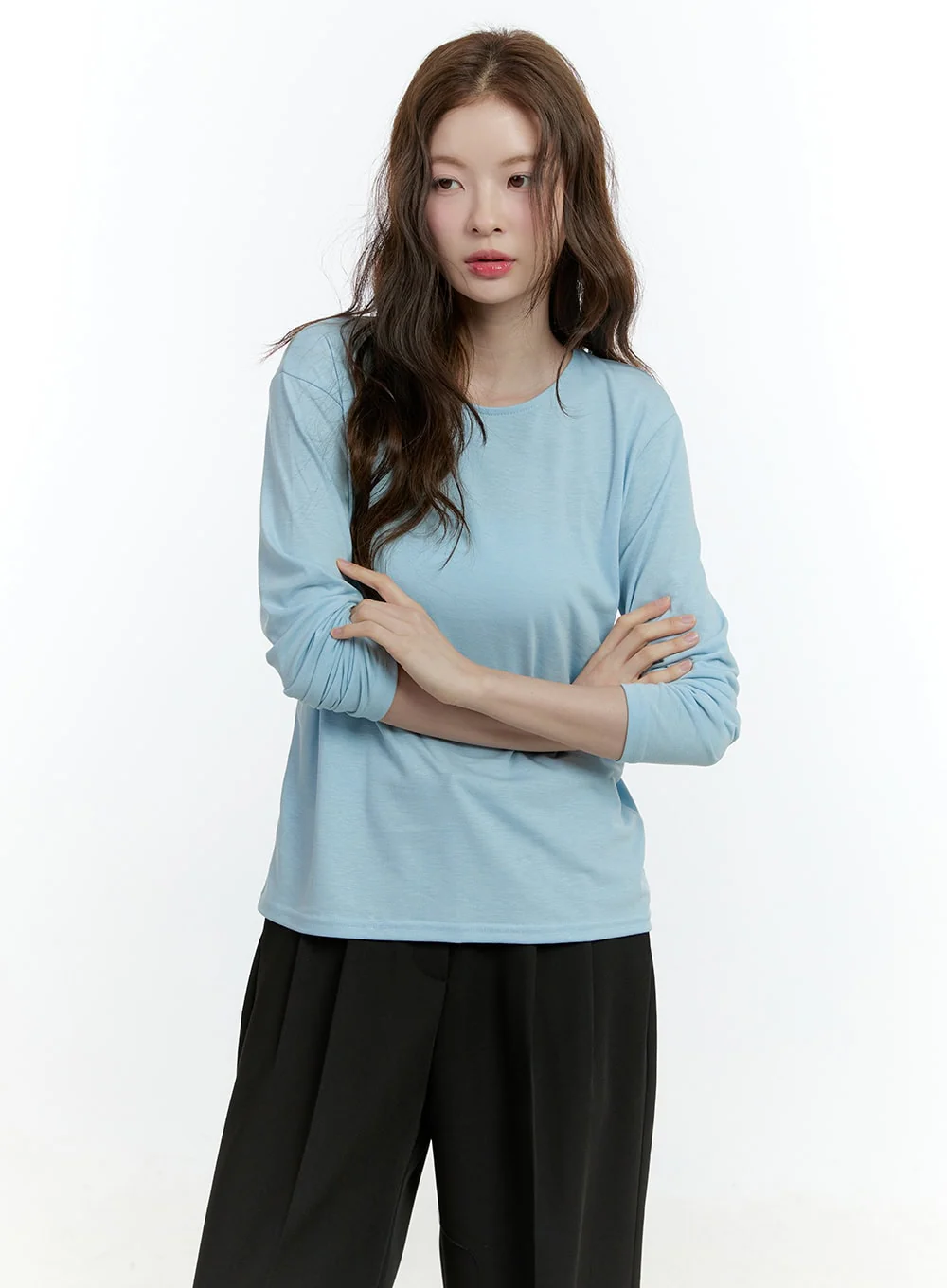 Essential Comfort Long-Sleeve Tee CF504 - Image 14