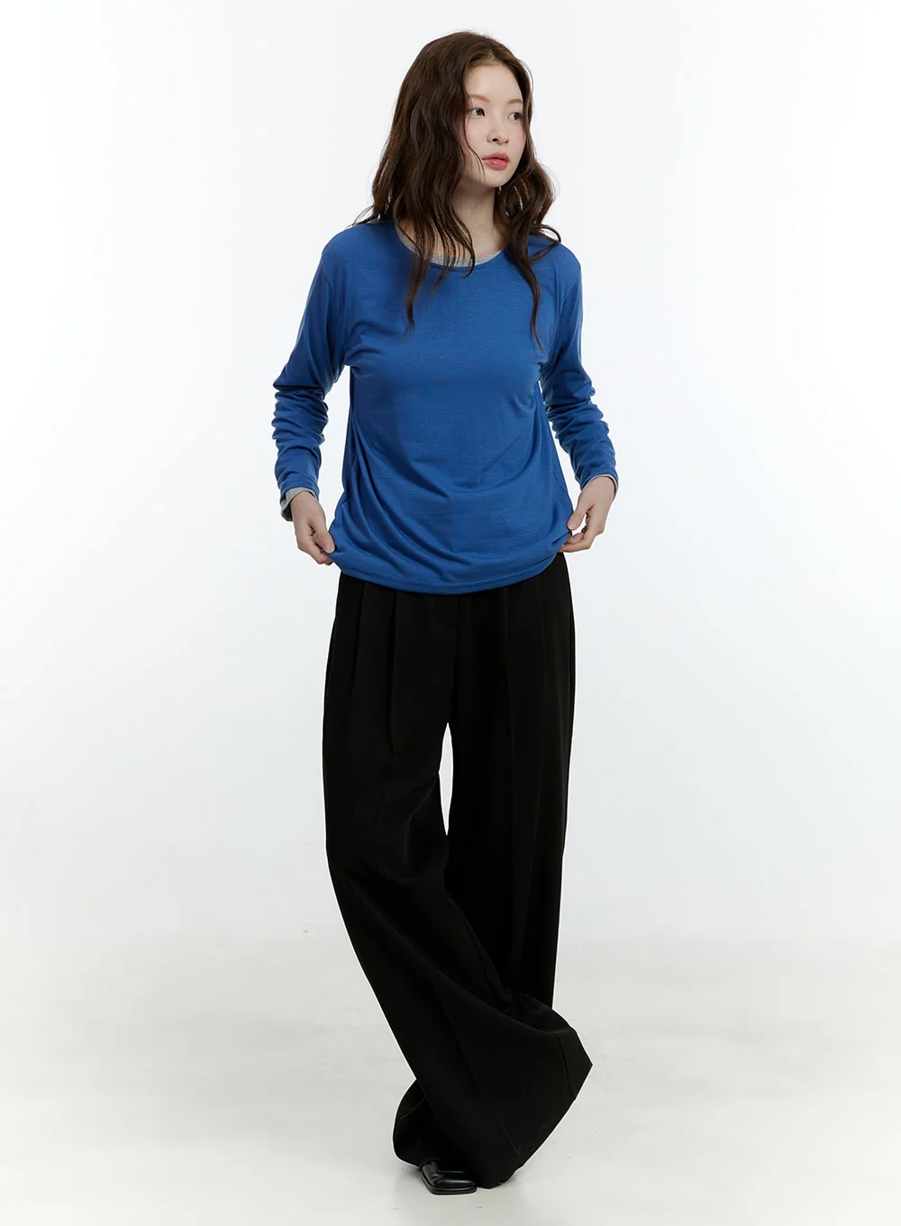 Essential Comfort Long-Sleeve Tee CF504 - Image 2