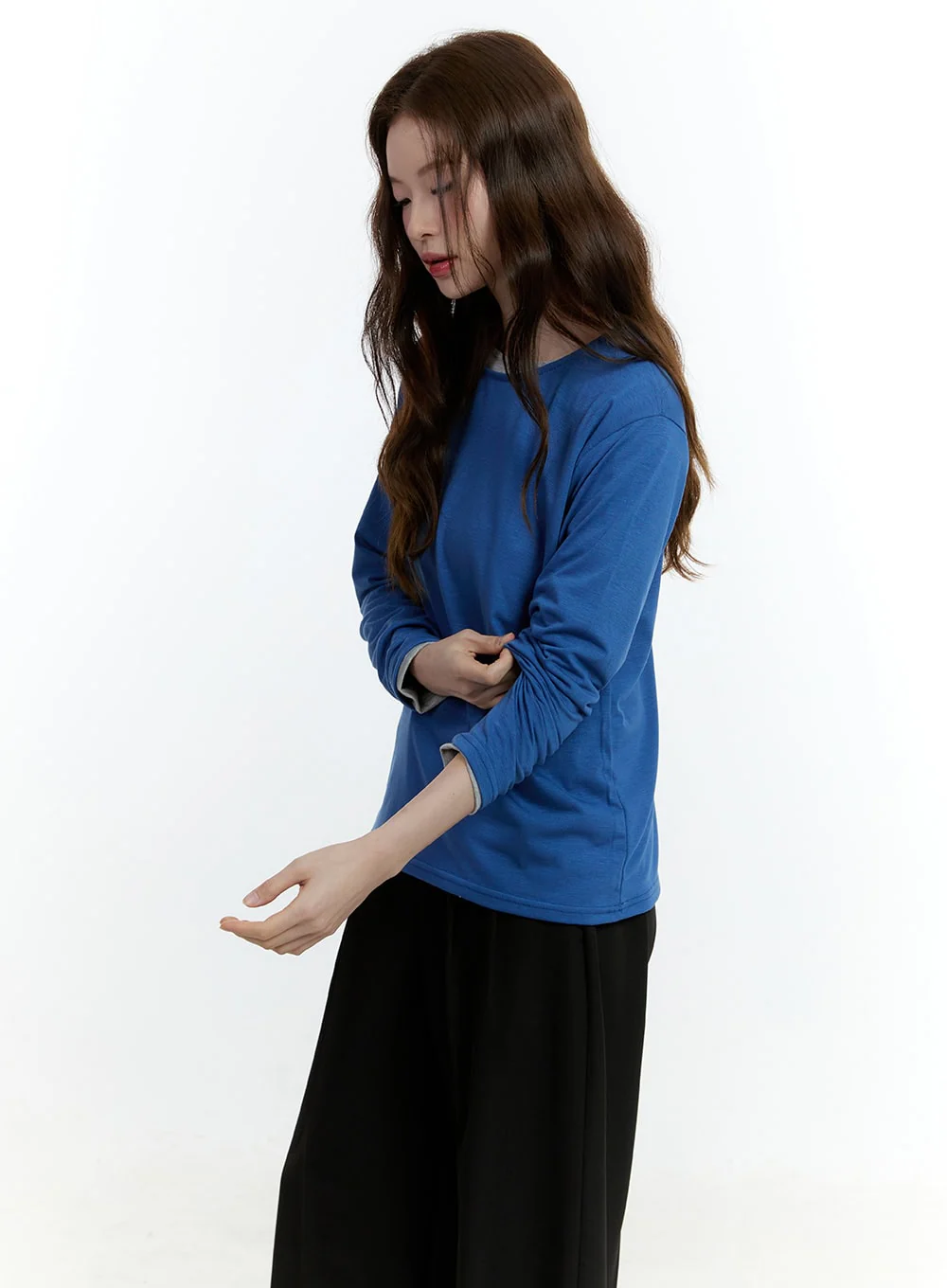 Essential Comfort Long-Sleeve Tee CF504 - Image 3