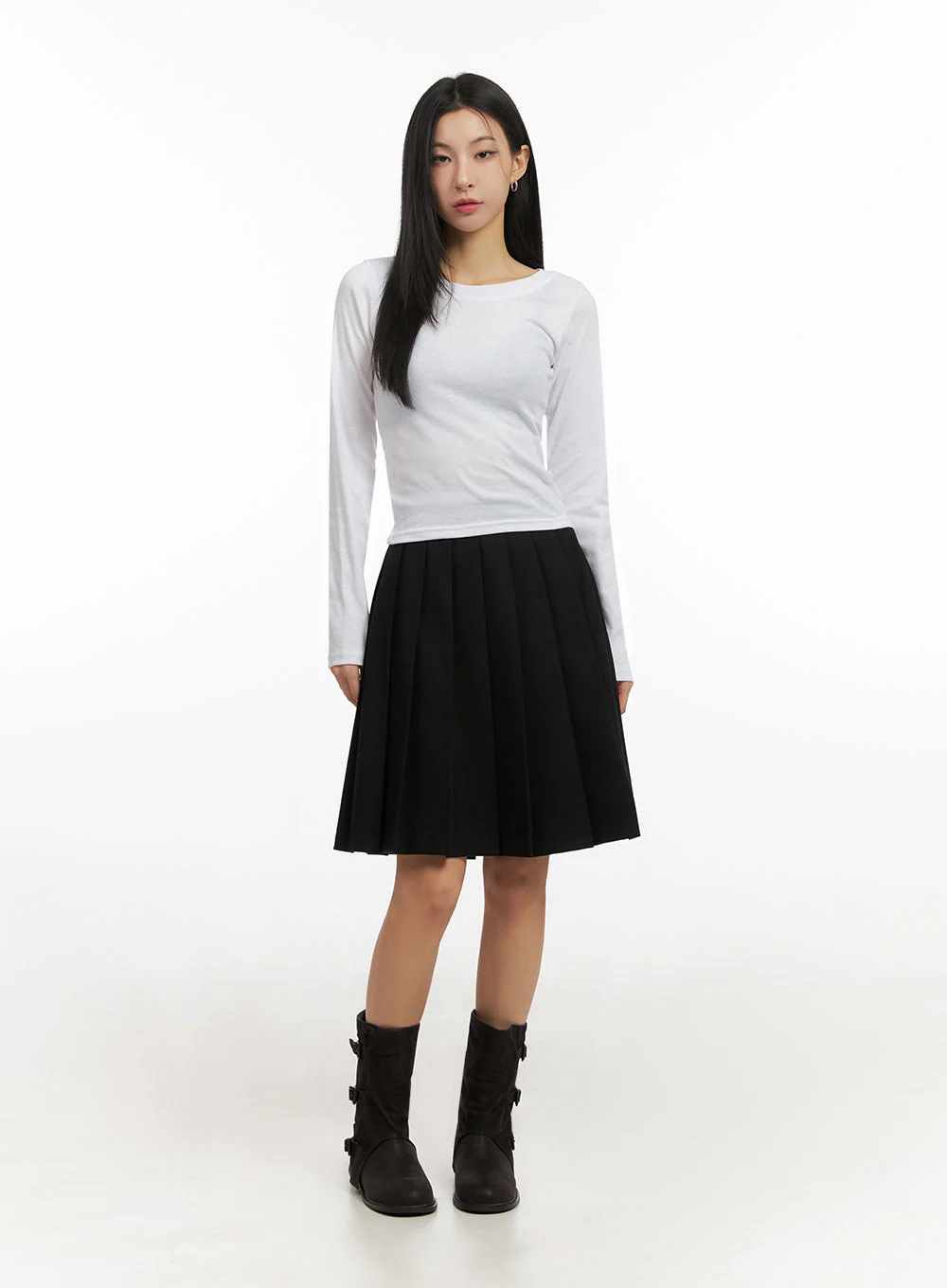 Essential Comfort Round-Neck Top ID431 - Image 10