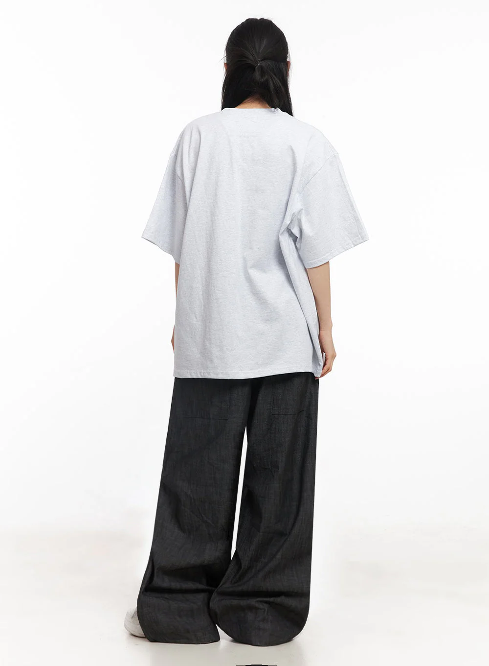 Essential Cotton Oversize T-Shirt IY529 - Image 13