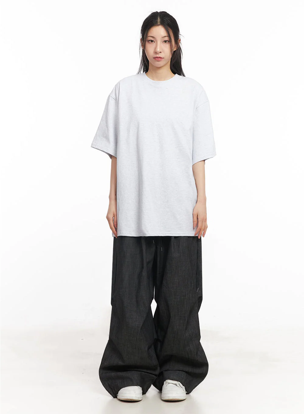 Essential Cotton Oversize T-Shirt IY529 - Image 4