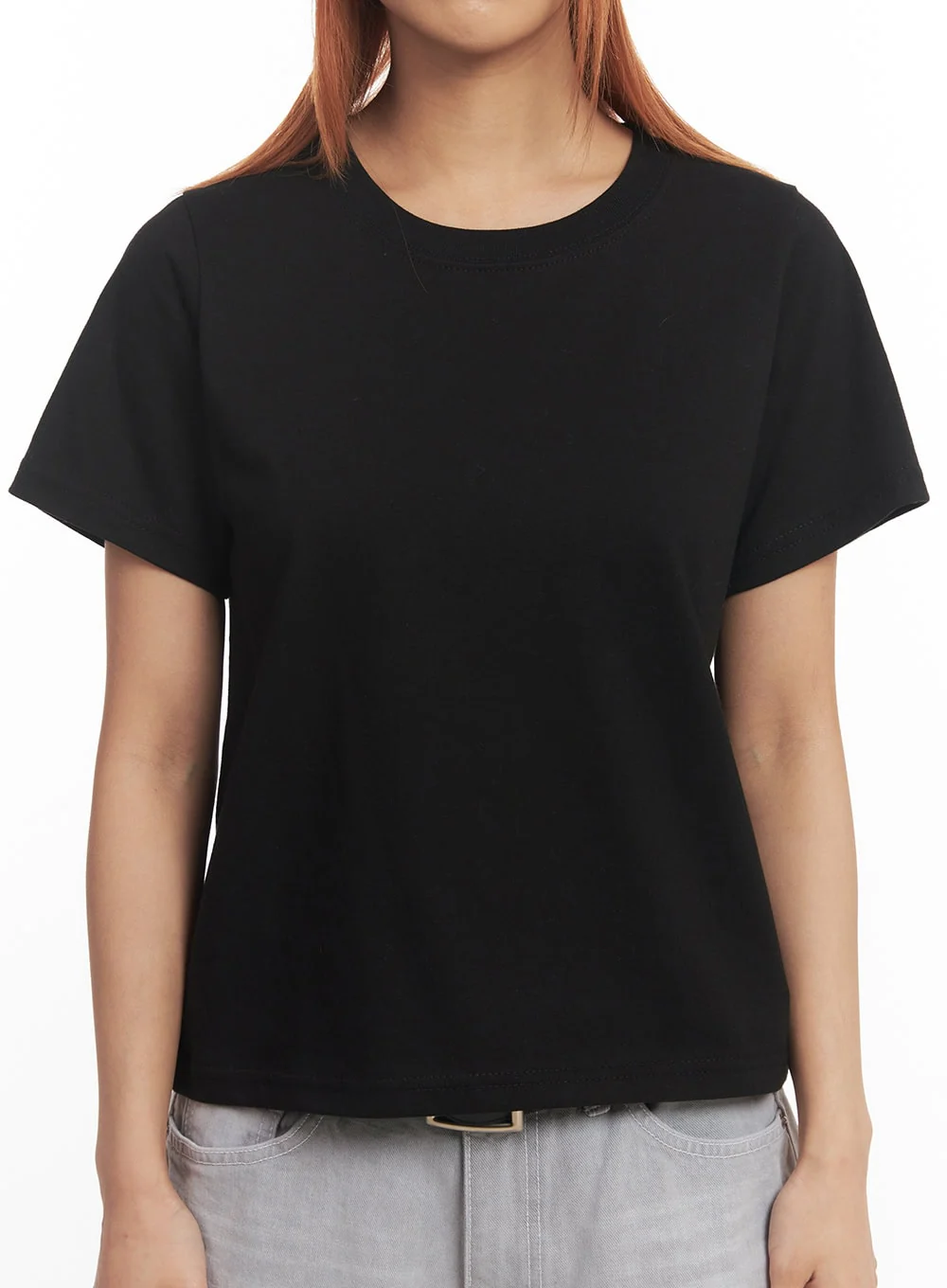 Essential Cotton T-Shirt IM528 - Image 4