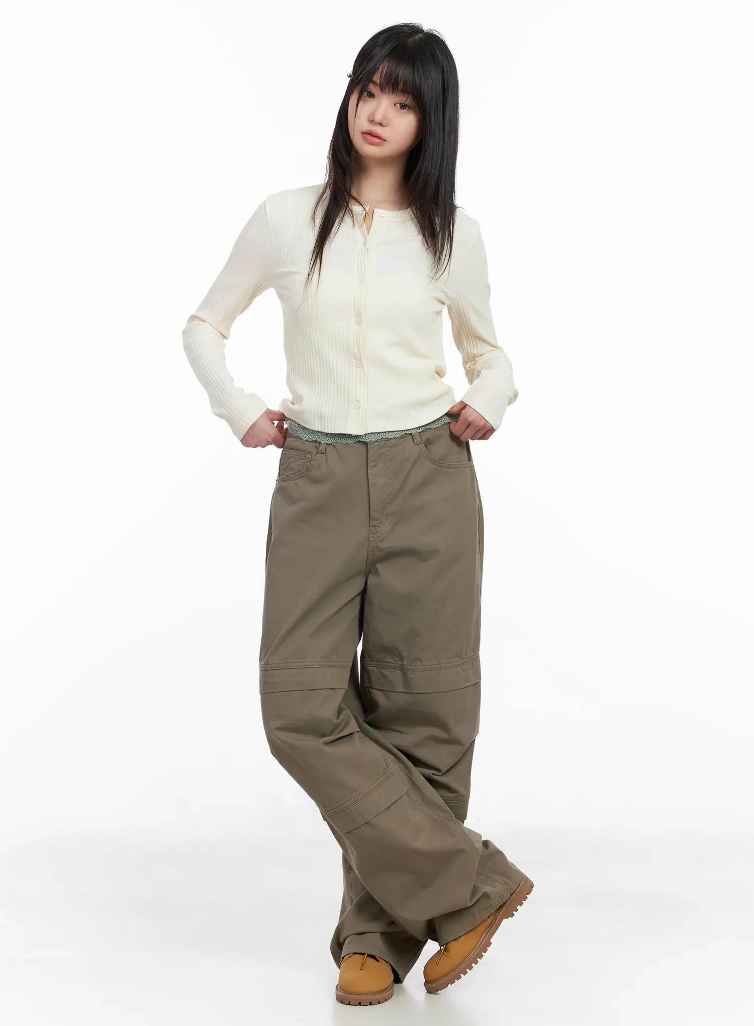Essential Long Sleeve Cardigan CM513 - Image 2