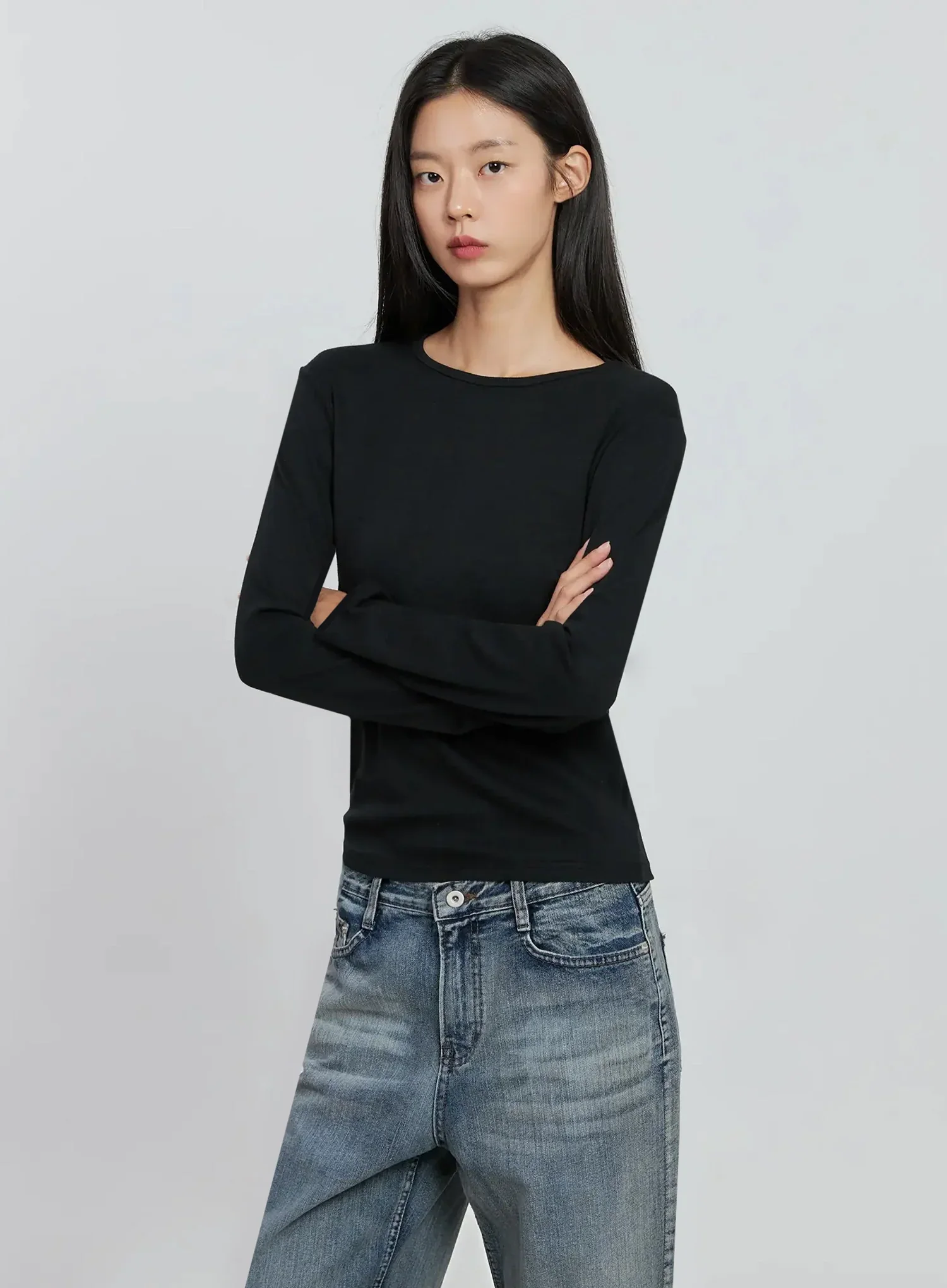 Essential Long Sleeve Top IO530 - Image 10