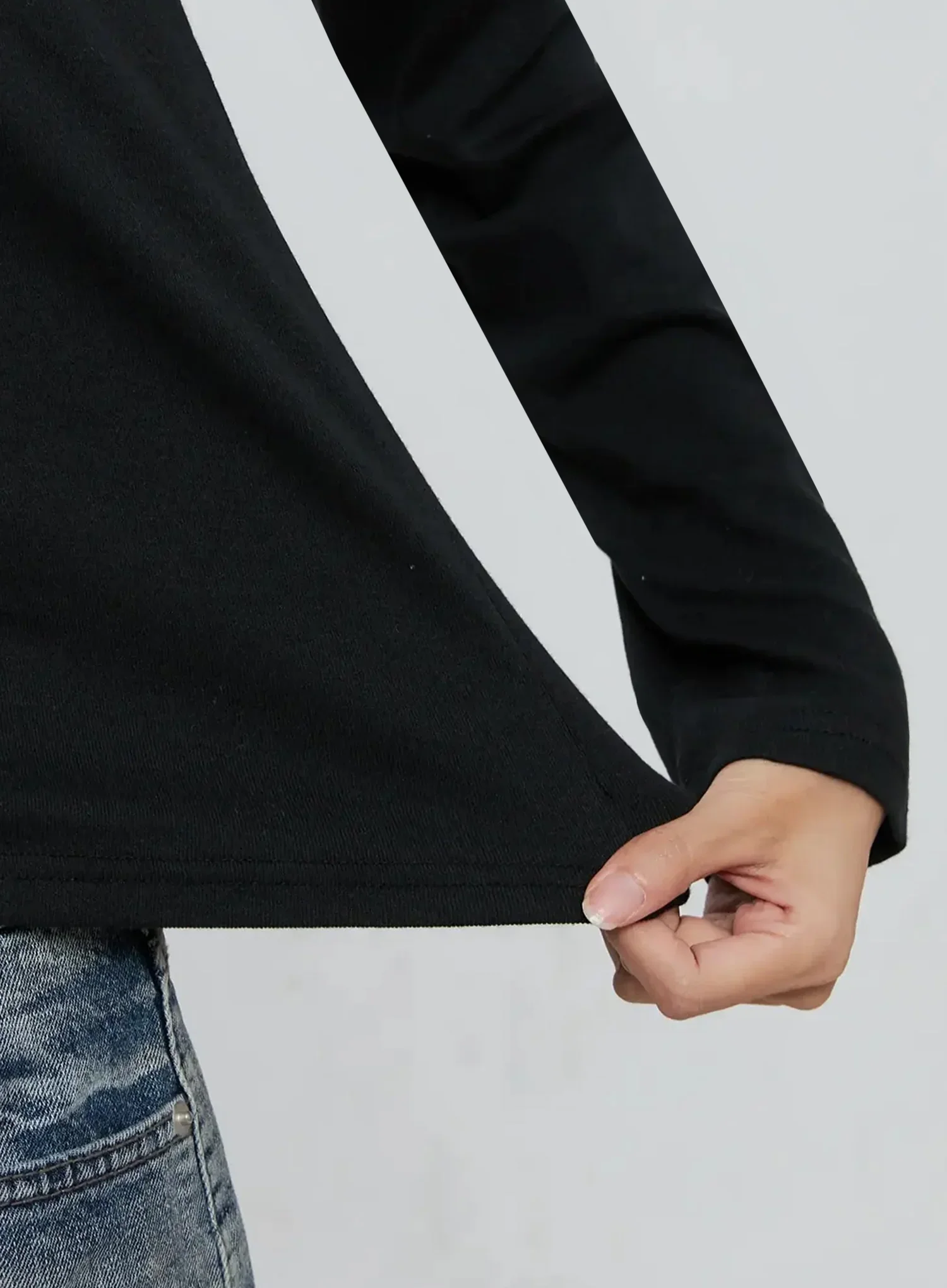 Essential Long Sleeve Top IO530 - Image 11