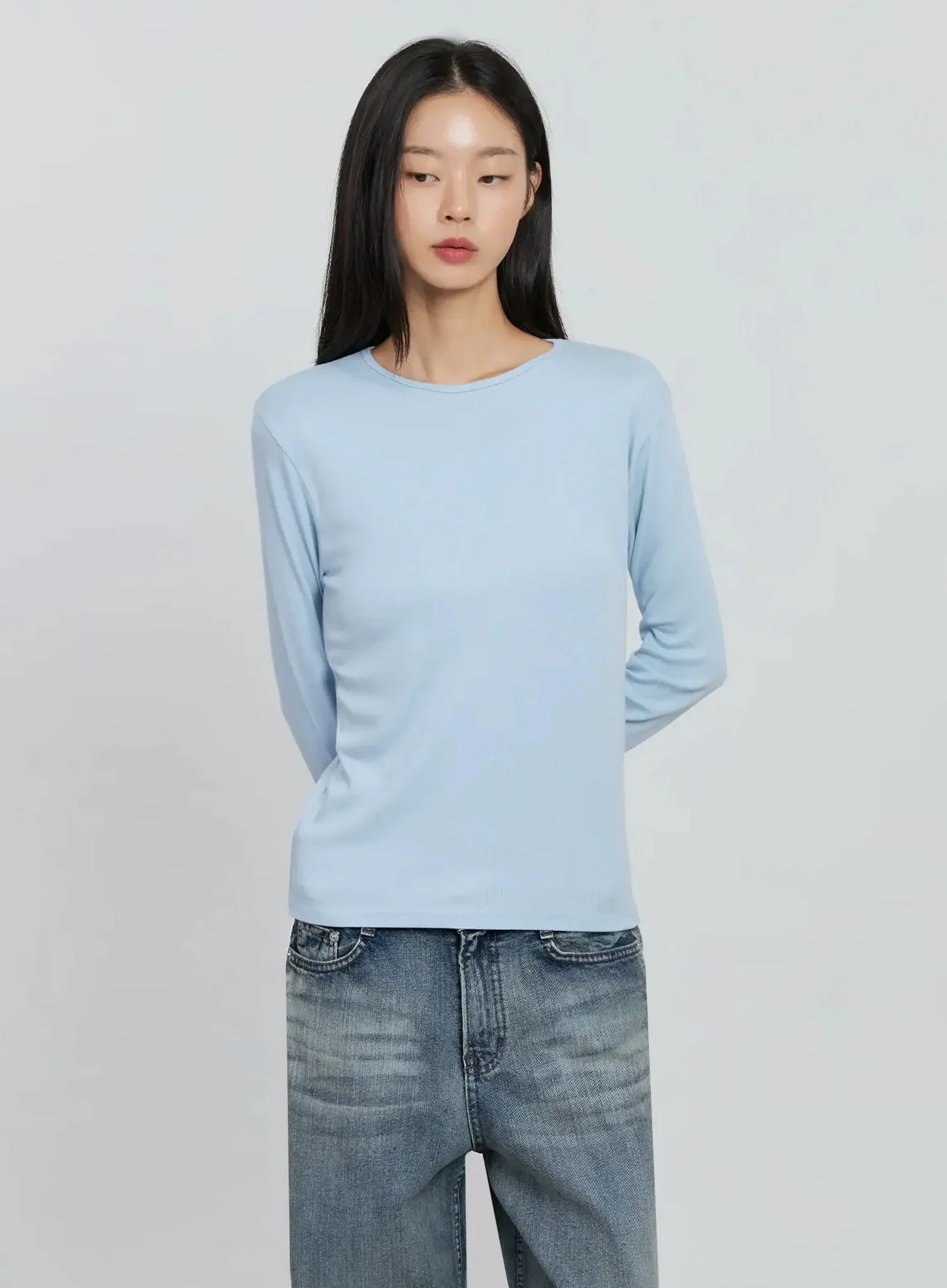 Essential Long Sleeve Top IO530 - Image 12