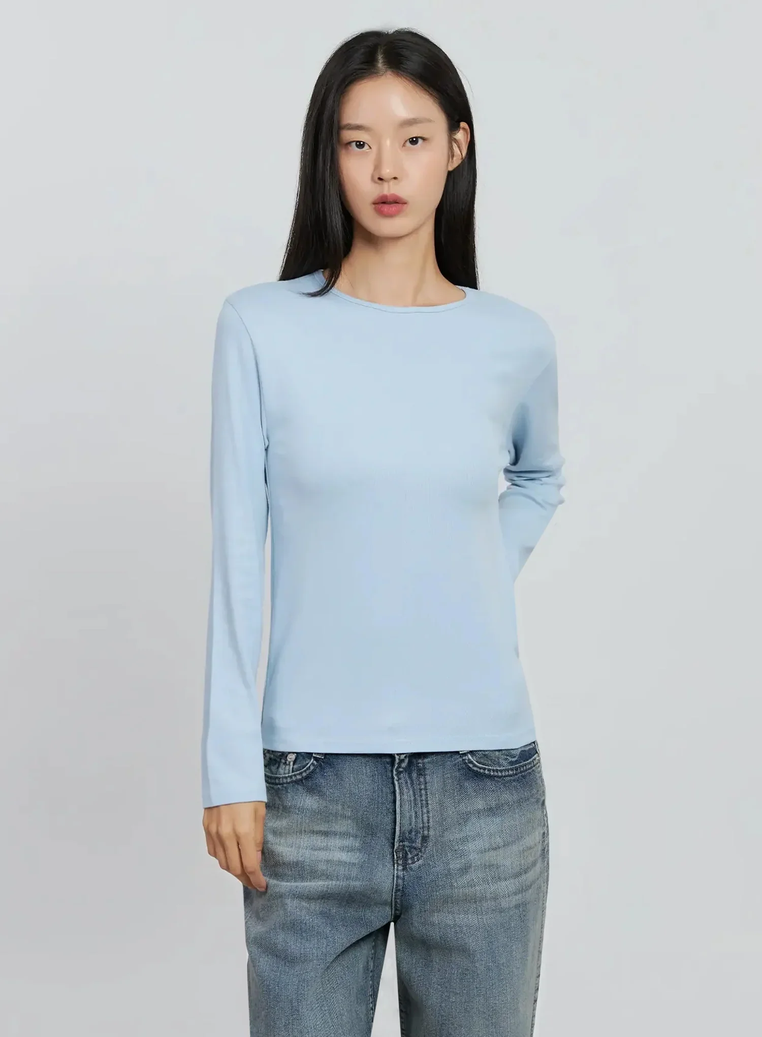 Essential Long Sleeve Top IO530 - Image 16