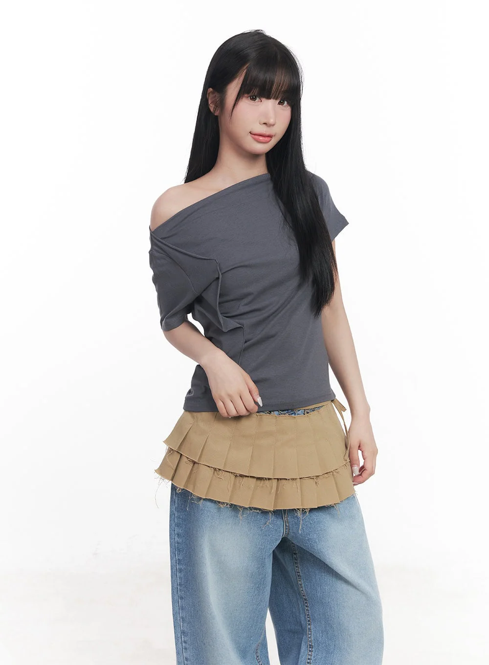 Essential Off-Shoulder Top CY527 - Image 12