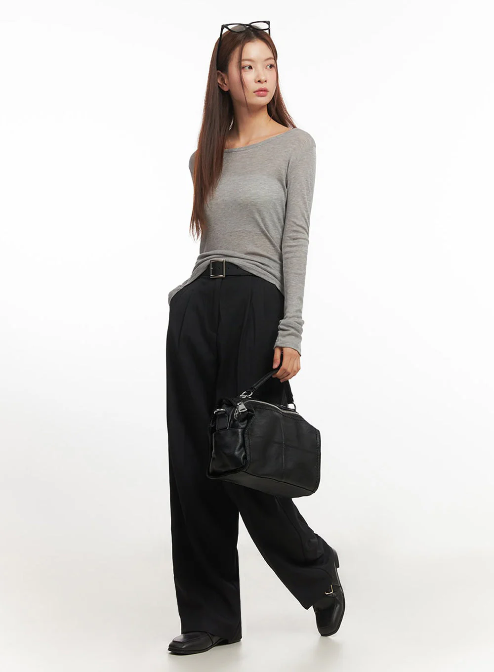 Essential Sheer Long-Sleeve Top IM524 - Image 2