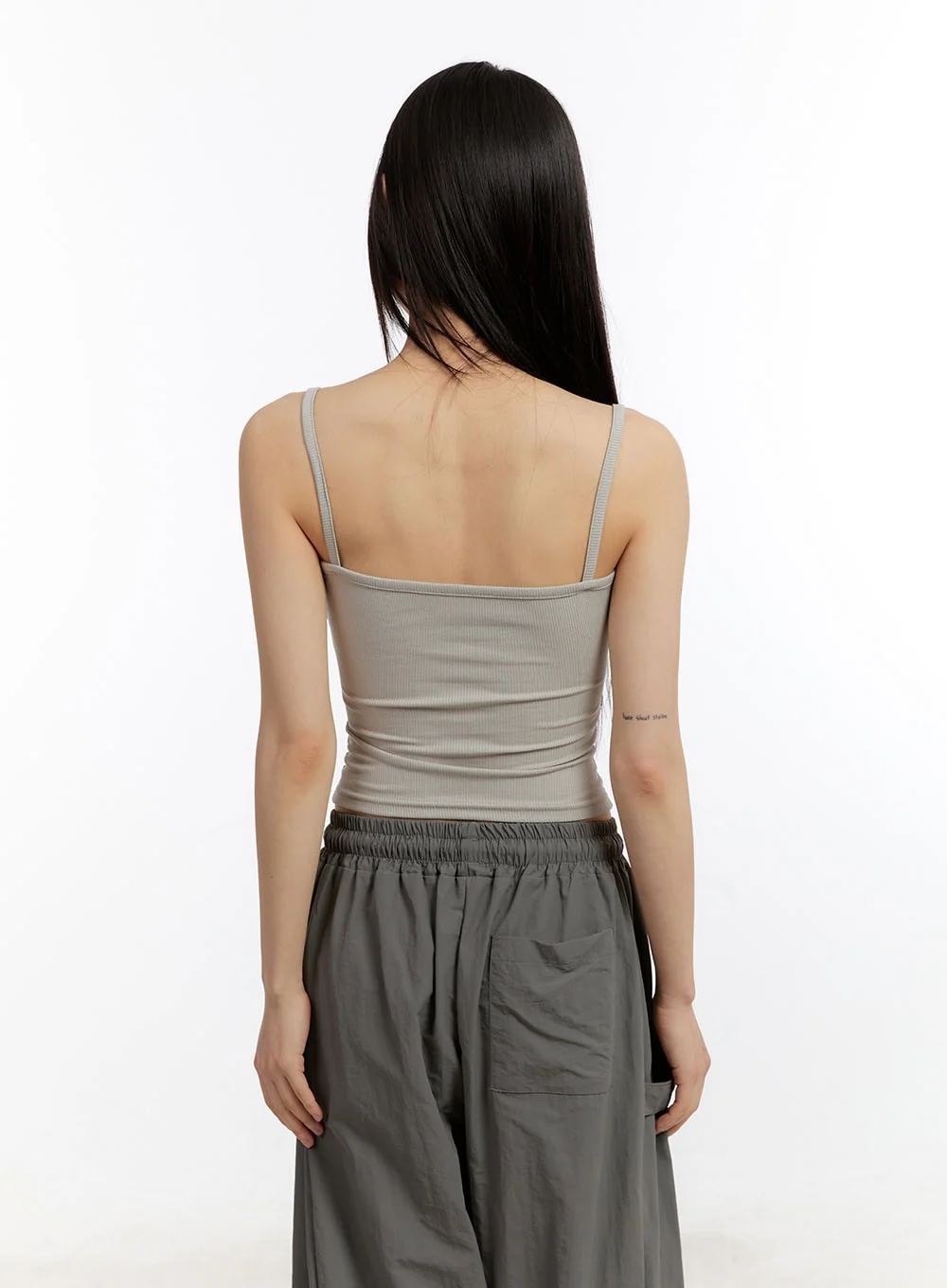 Essential Square-Neck Cami Crop Top CA509 - Image 4