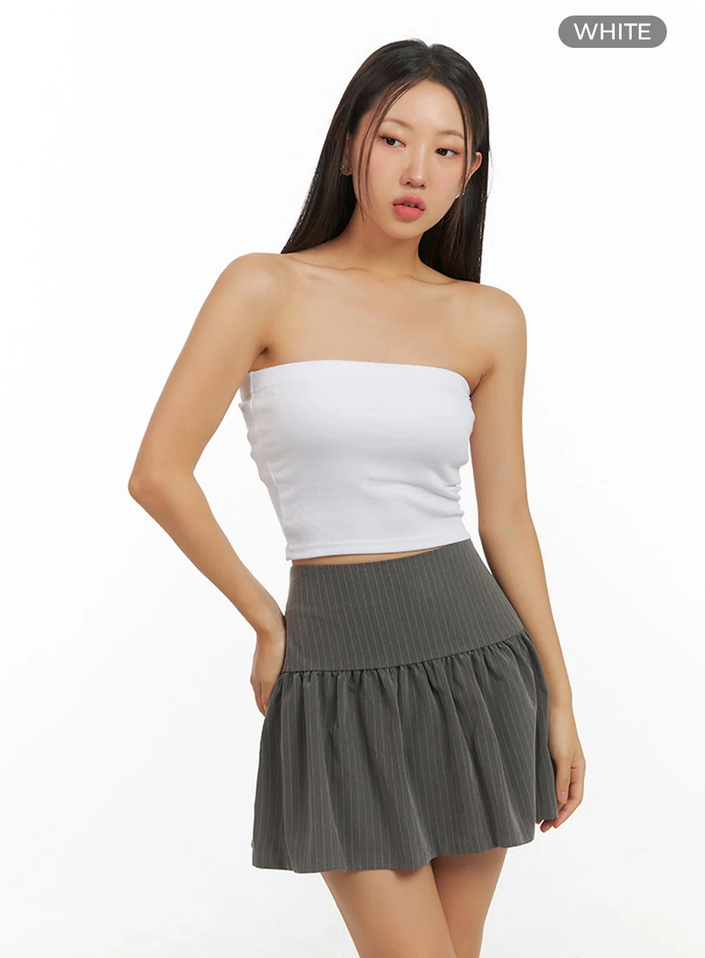 Essentials Crop Tube Top IS402 - Image 10