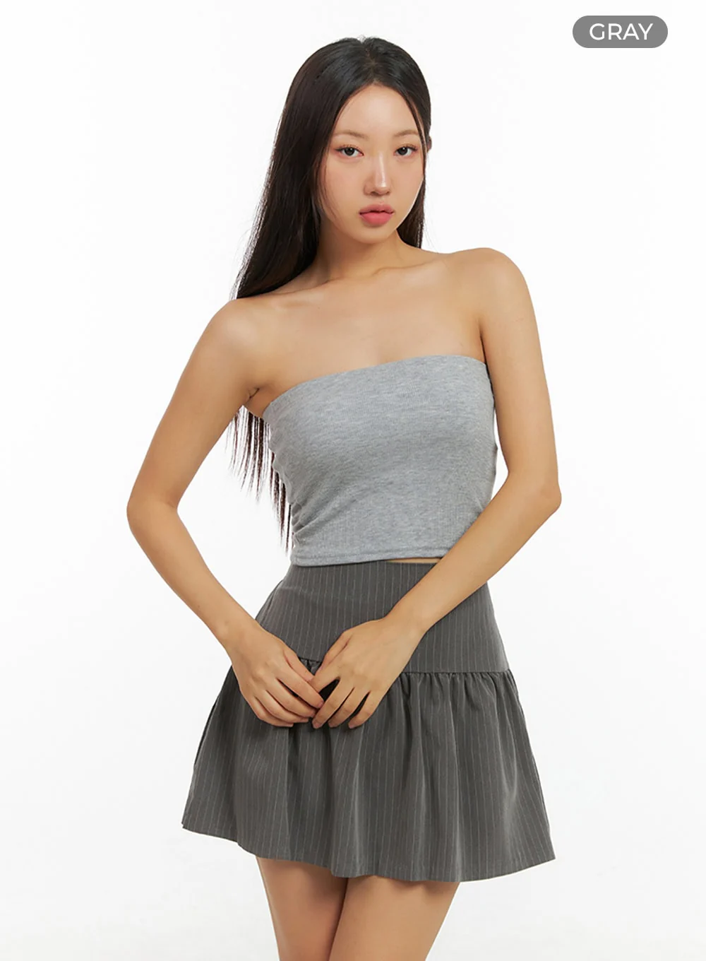 Essentials Crop Tube Top IS402 - Image 11