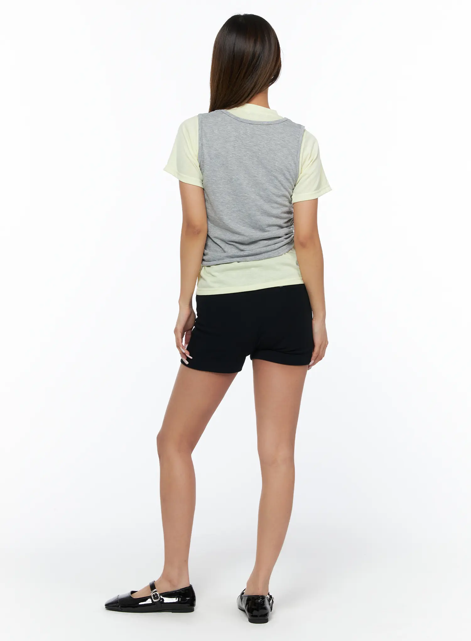 Everyday Comfort Elastic Shorts CA517 - Image 7