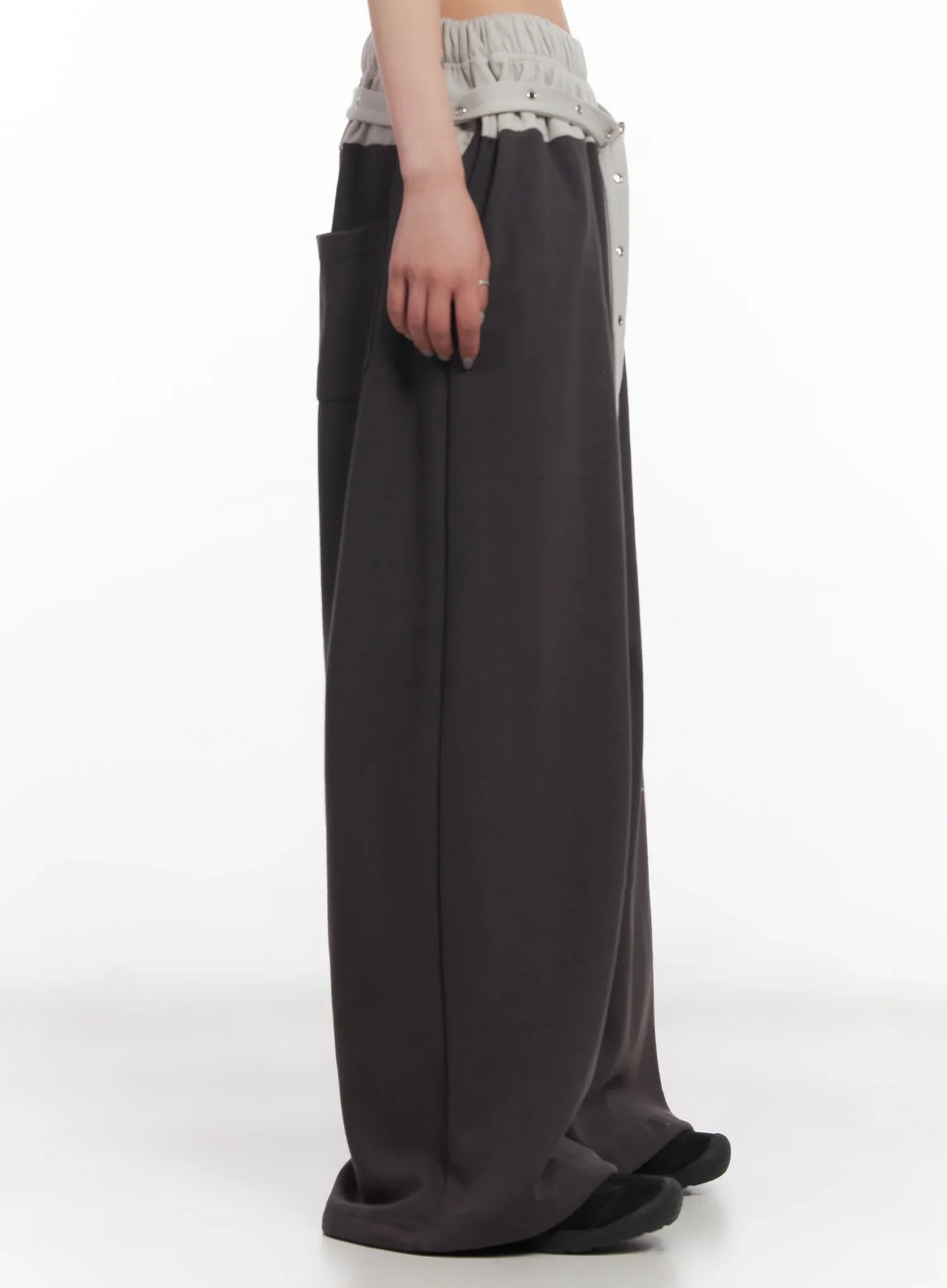 Eyelet Belted Trousers IC503 - Image 14