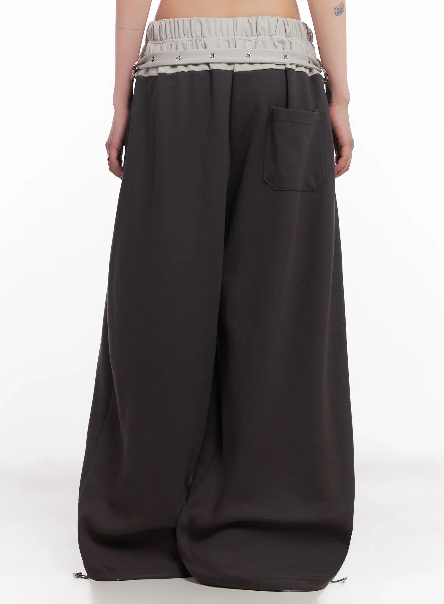 Eyelet Belted Trousers IC503 - Image 15