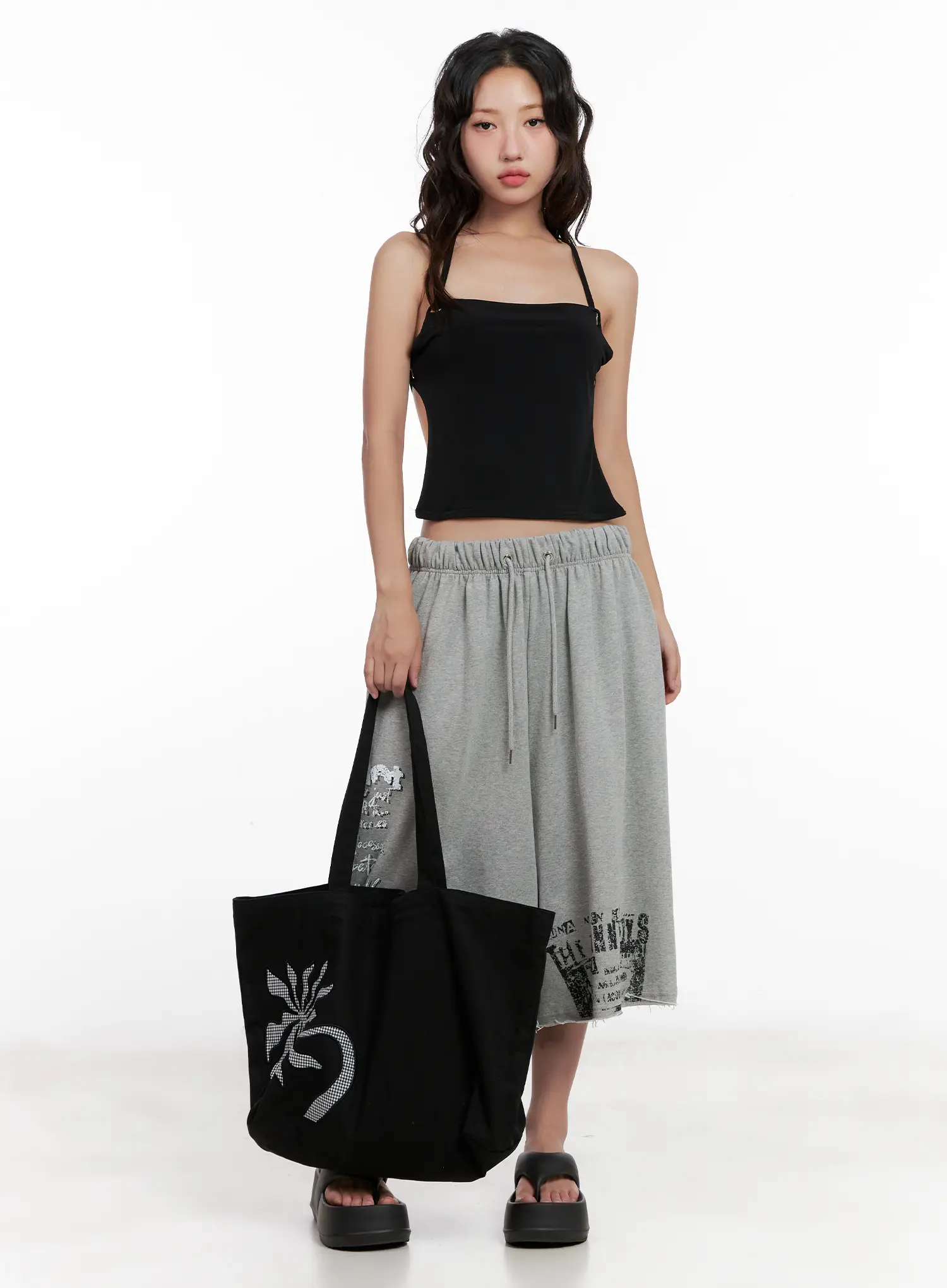 Eyelet Halter Knit Top CL521 - Image 8