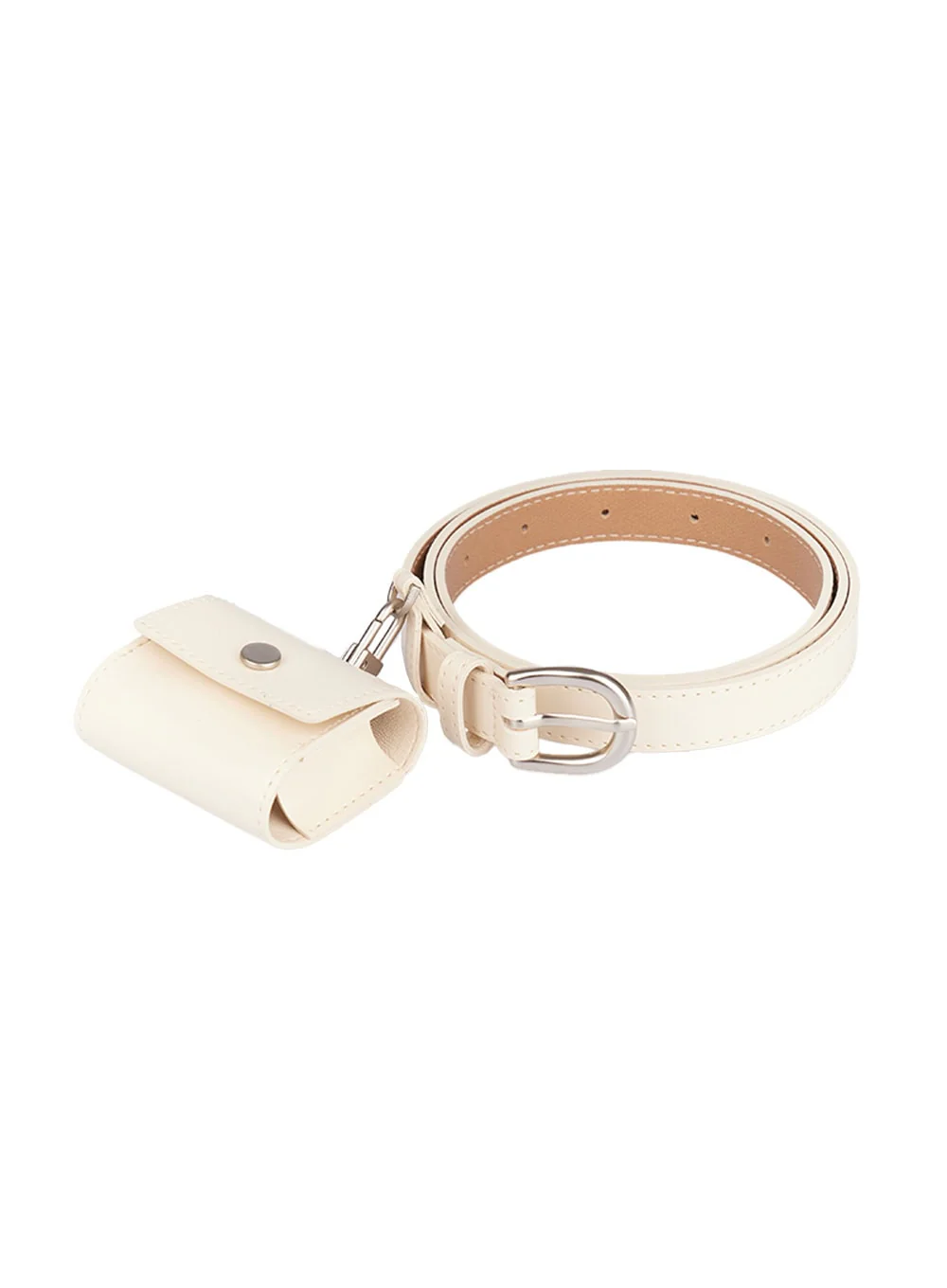 Faux Leather Belt with Pouch IM513 - Image 10