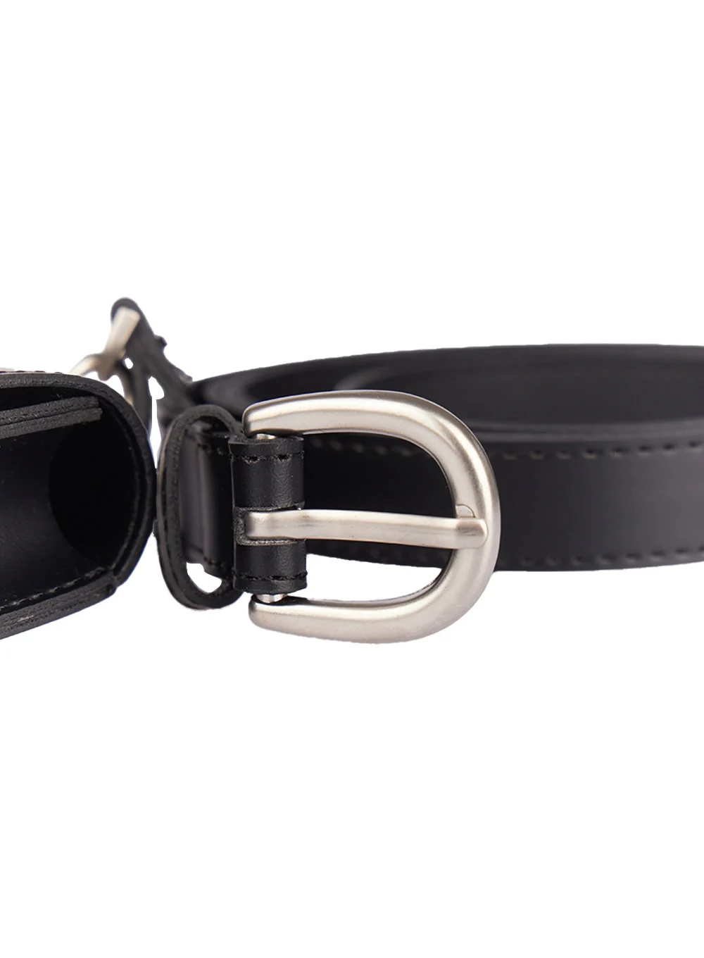 Faux Leather Belt with Pouch IM513 - Image 13
