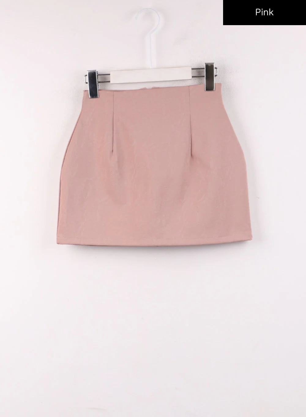 Faux Leather Mini Skirt IJ430 - Image 8