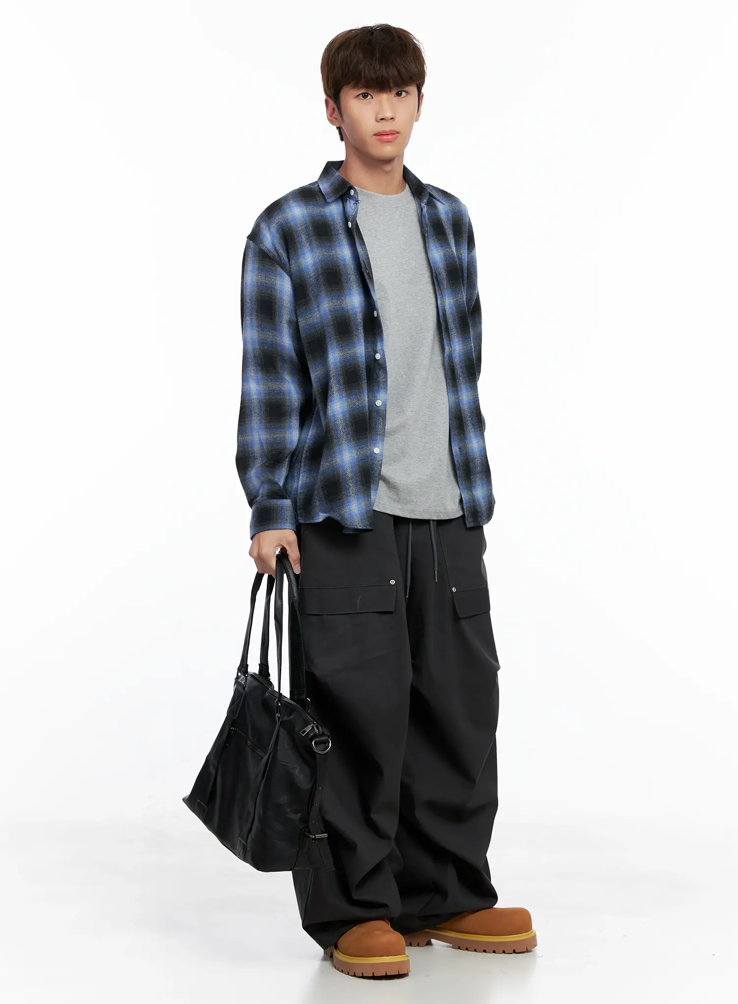 Faux Leather Tote Bag IO506 - Image 6