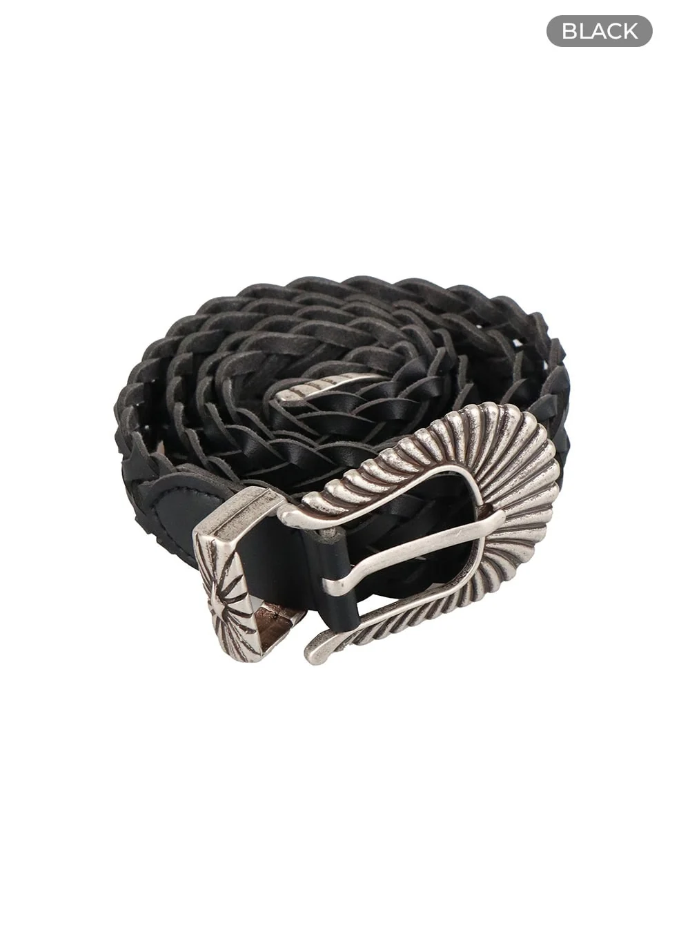 Faux Leather Twist Belt CY414 - Image 12