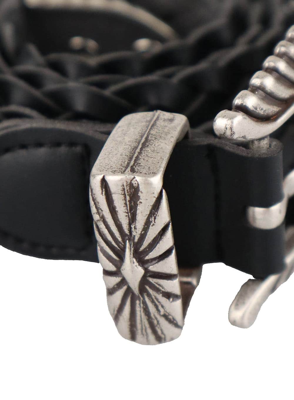 Faux Leather Twist Belt CY414 - Image 8