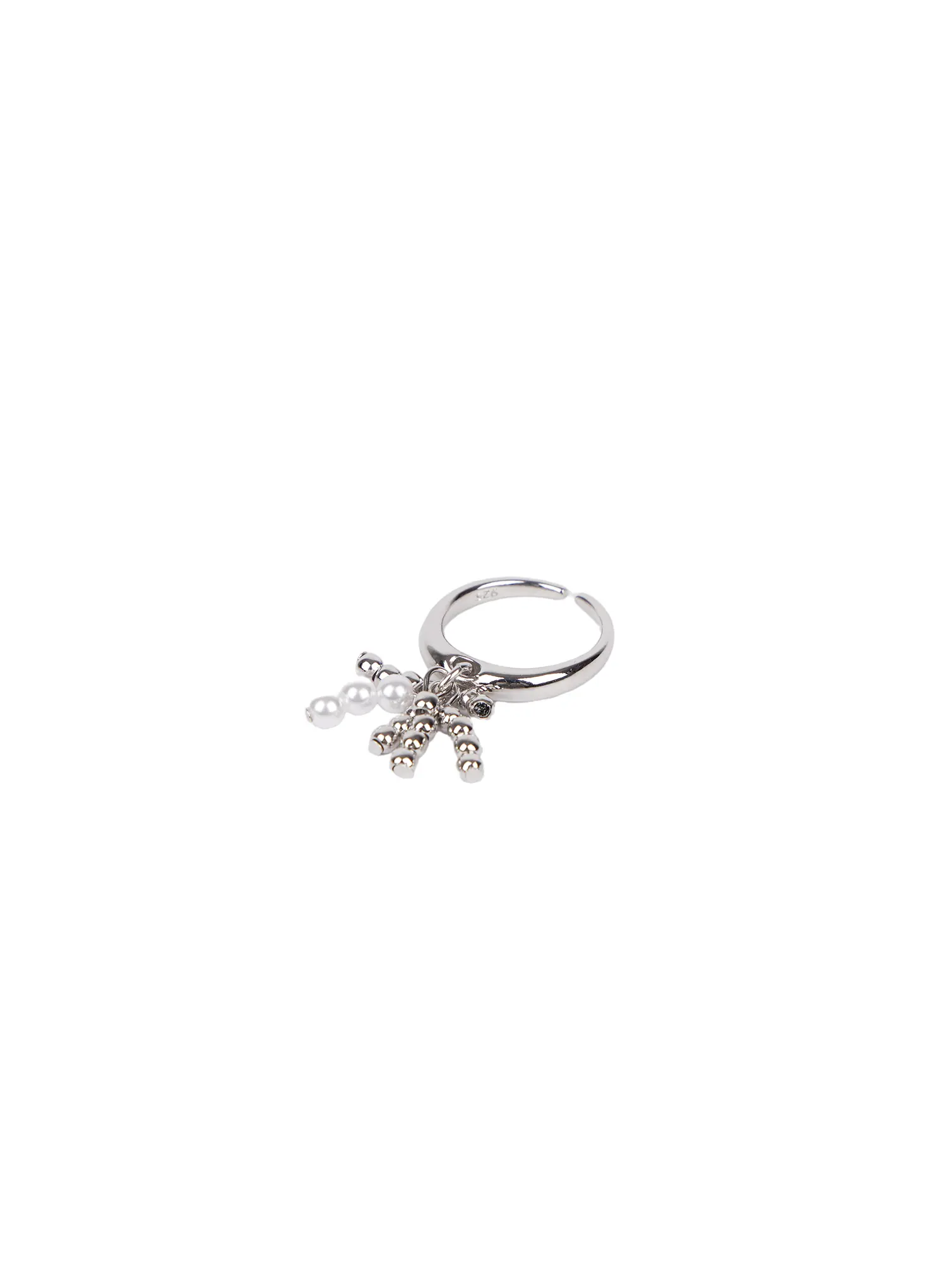 Faux Pearl Drop Ring CM525 - Image 5