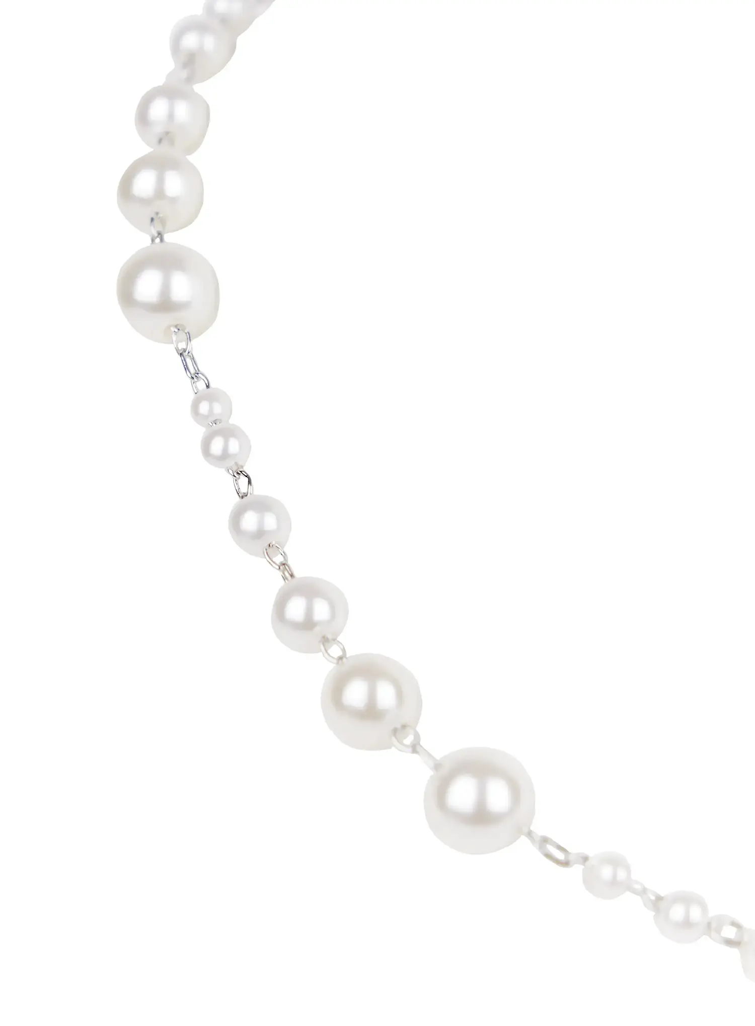 Faux-Pearl Layered Necklace IN510 - Image 9