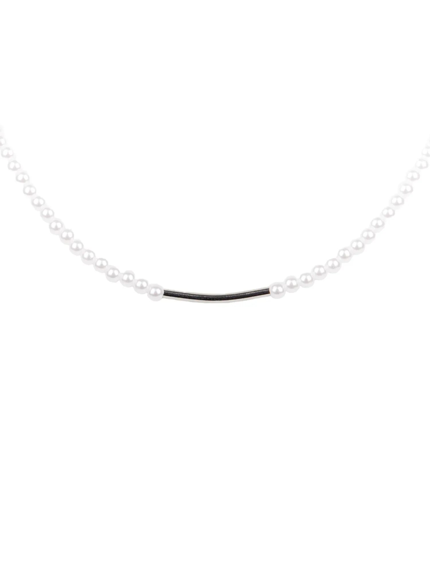 Faux Pearl Necklace CA508 - Image 4