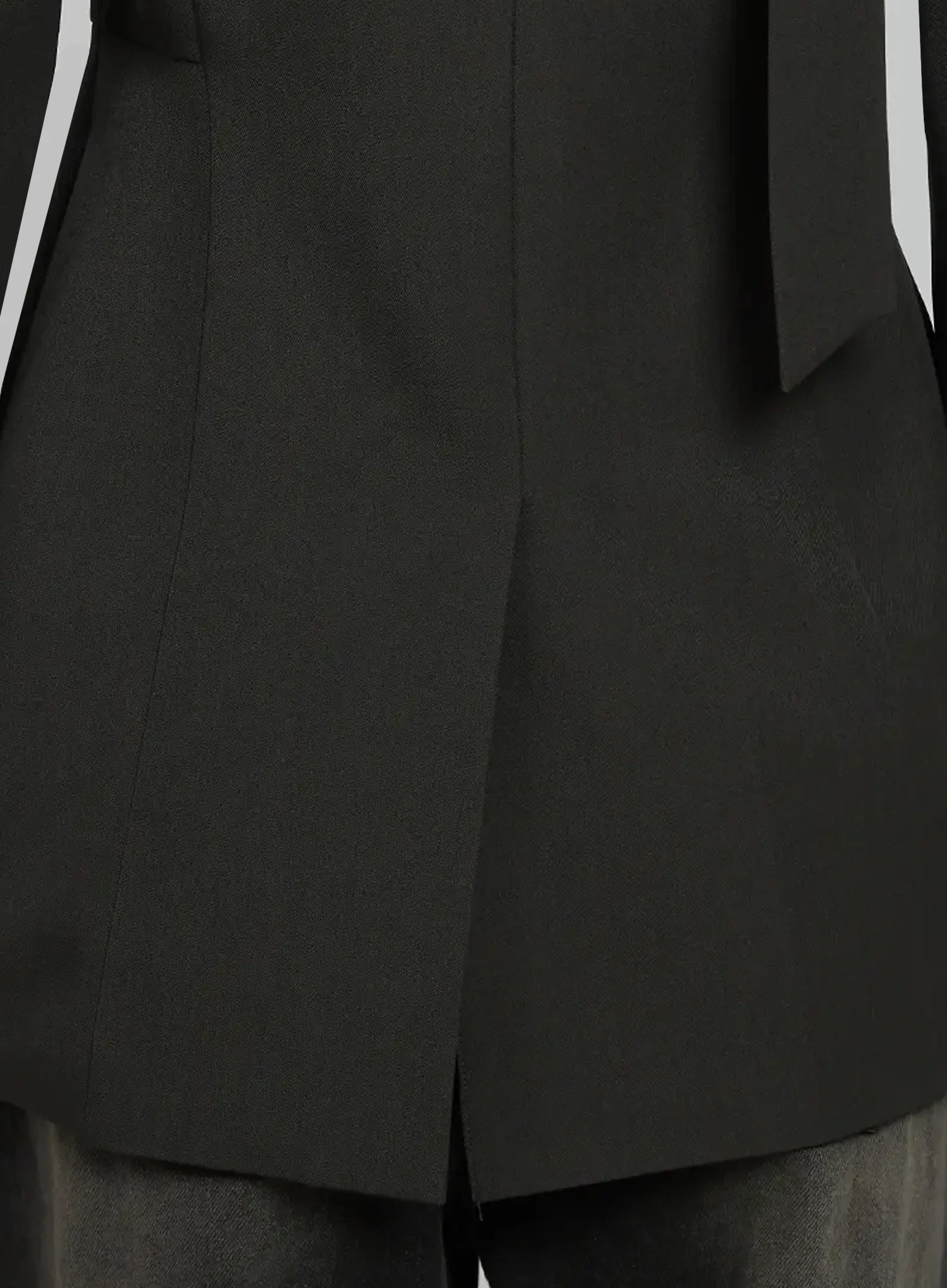 Fitted Tie Detail Blazer IJ509 - Image 7