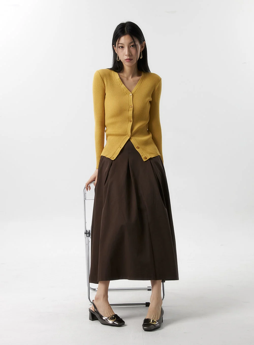Flare Maxi Skirt IS315 - Image 11