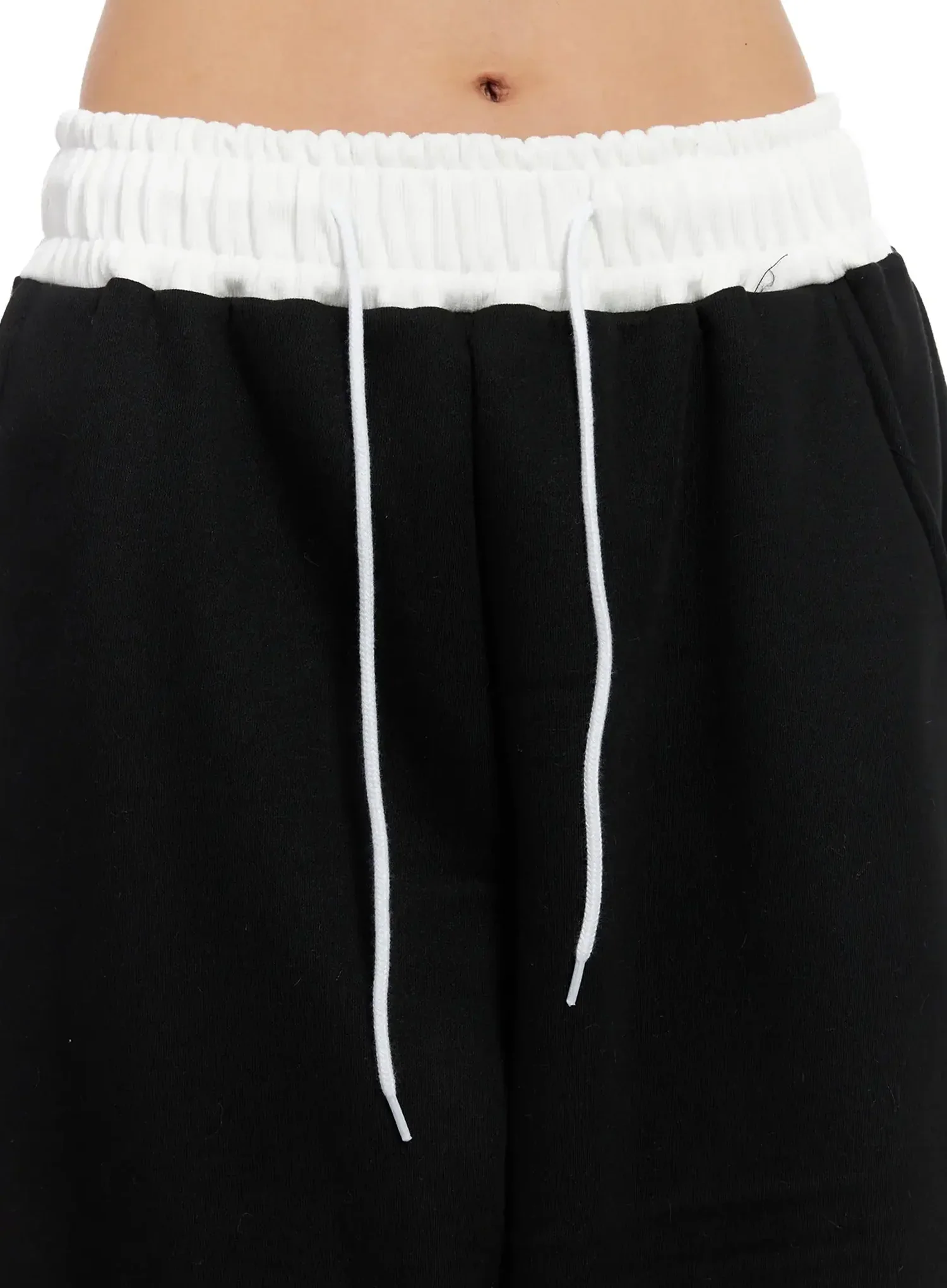Fleece Baggy Drawstring Sweatpants IN528 - Image 5