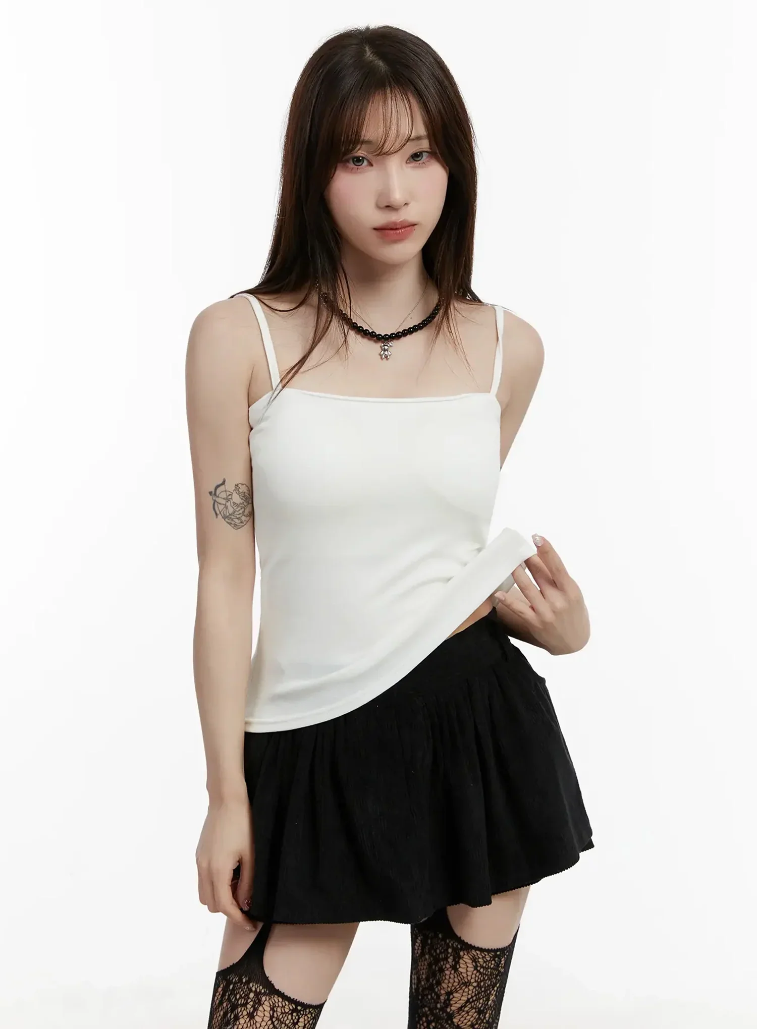 Fleece Padded Sleeveless Top IJ521 - Image 2