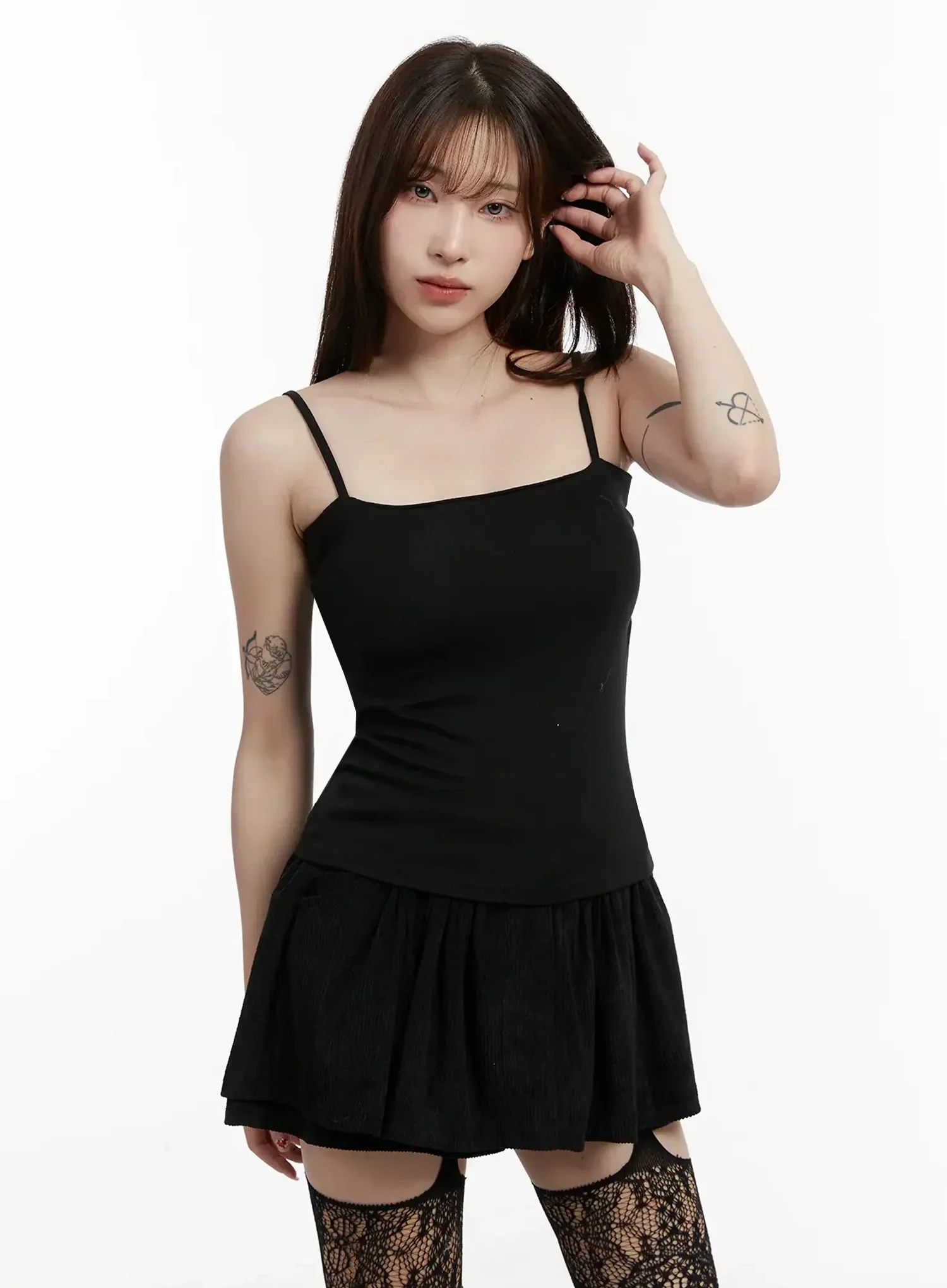 Fleece Padded Sleeveless Top IJ521 - Image 7