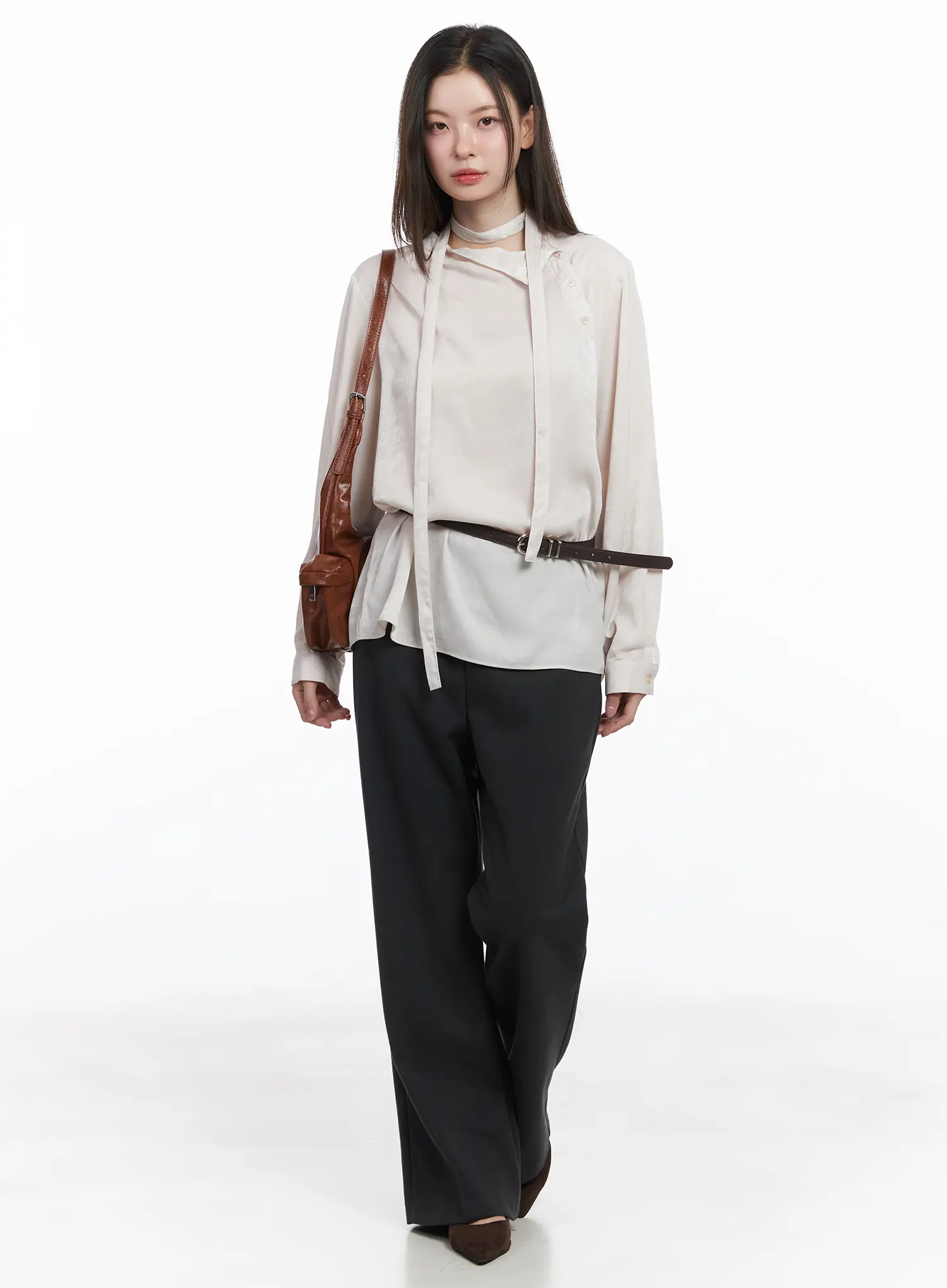 Fleeced Flared Bootcut Pants CJ506