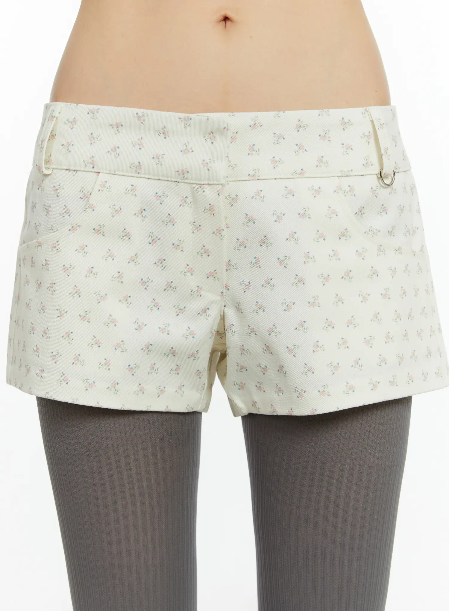 Floral Low Rise Shorts CF509 - Image 9