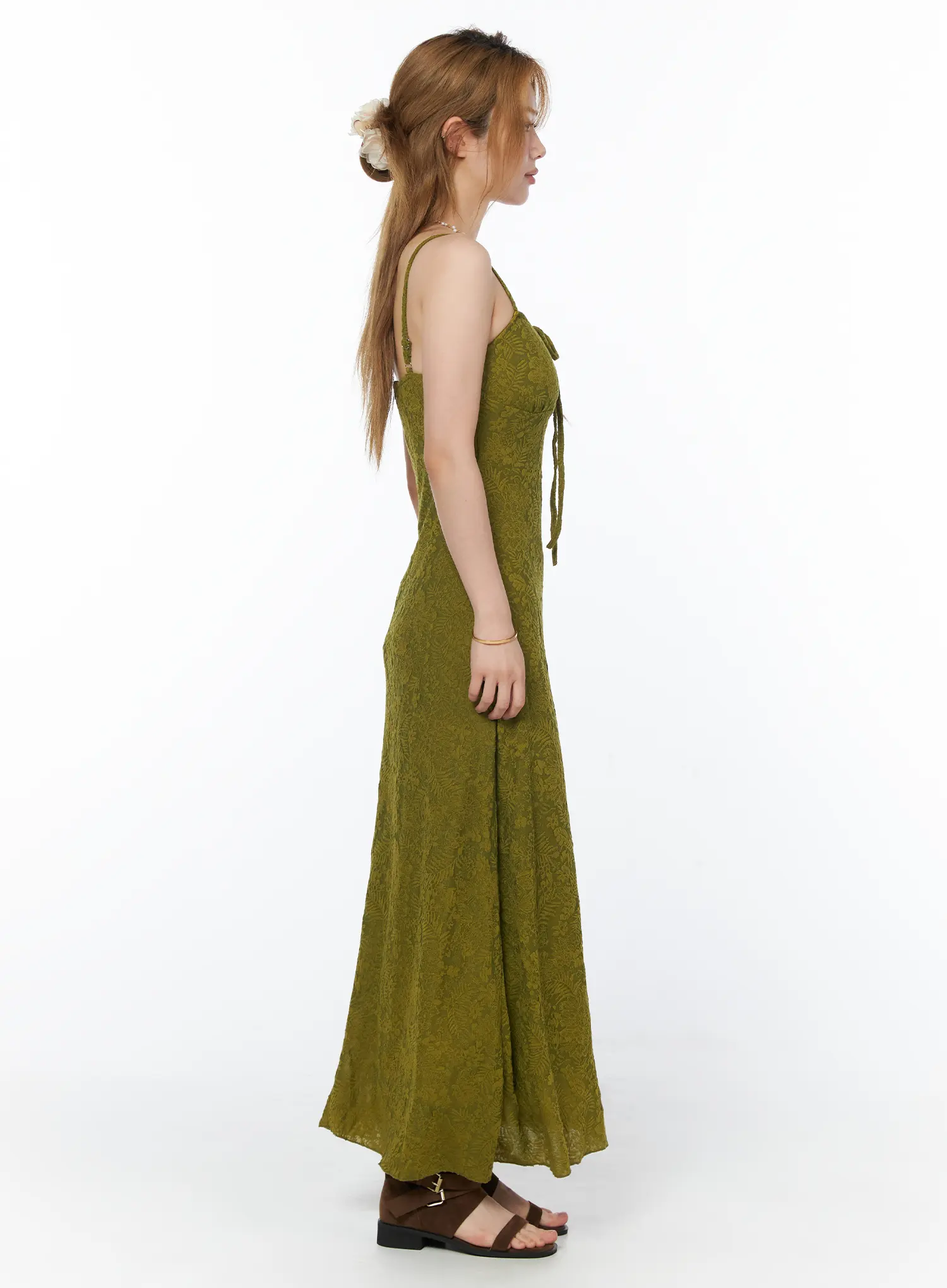 Floral Maxi Dress CY505 - Image 6