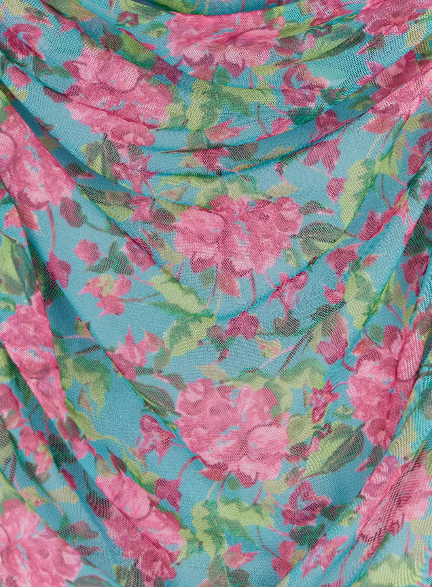 Floral Shirred Cami Top IA527 - Image 17