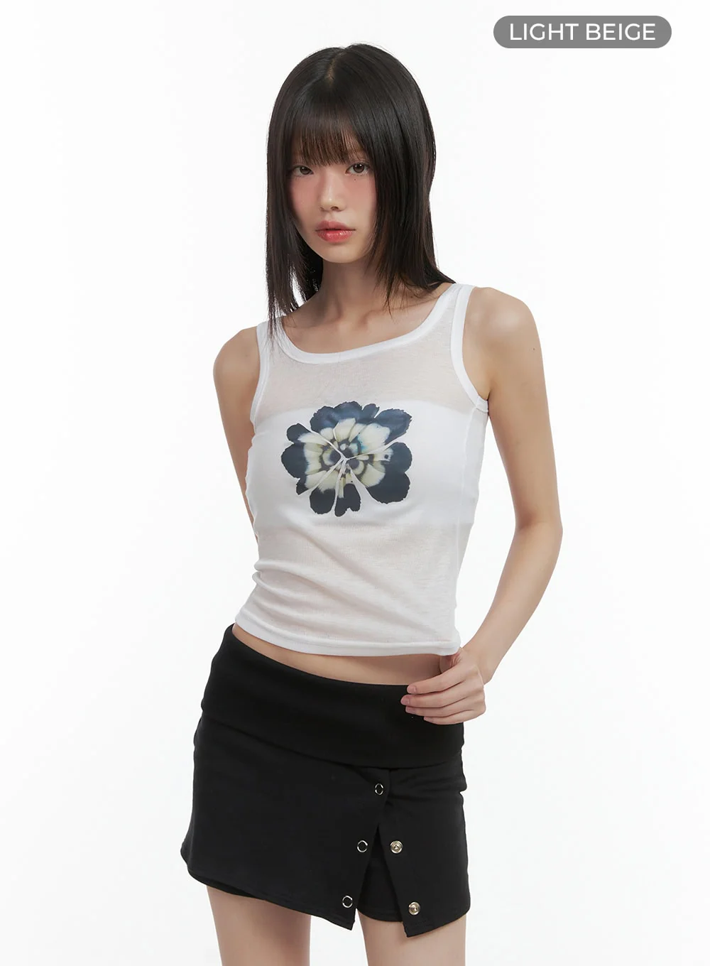 Floral Slim Camisole CO410 - Image 7