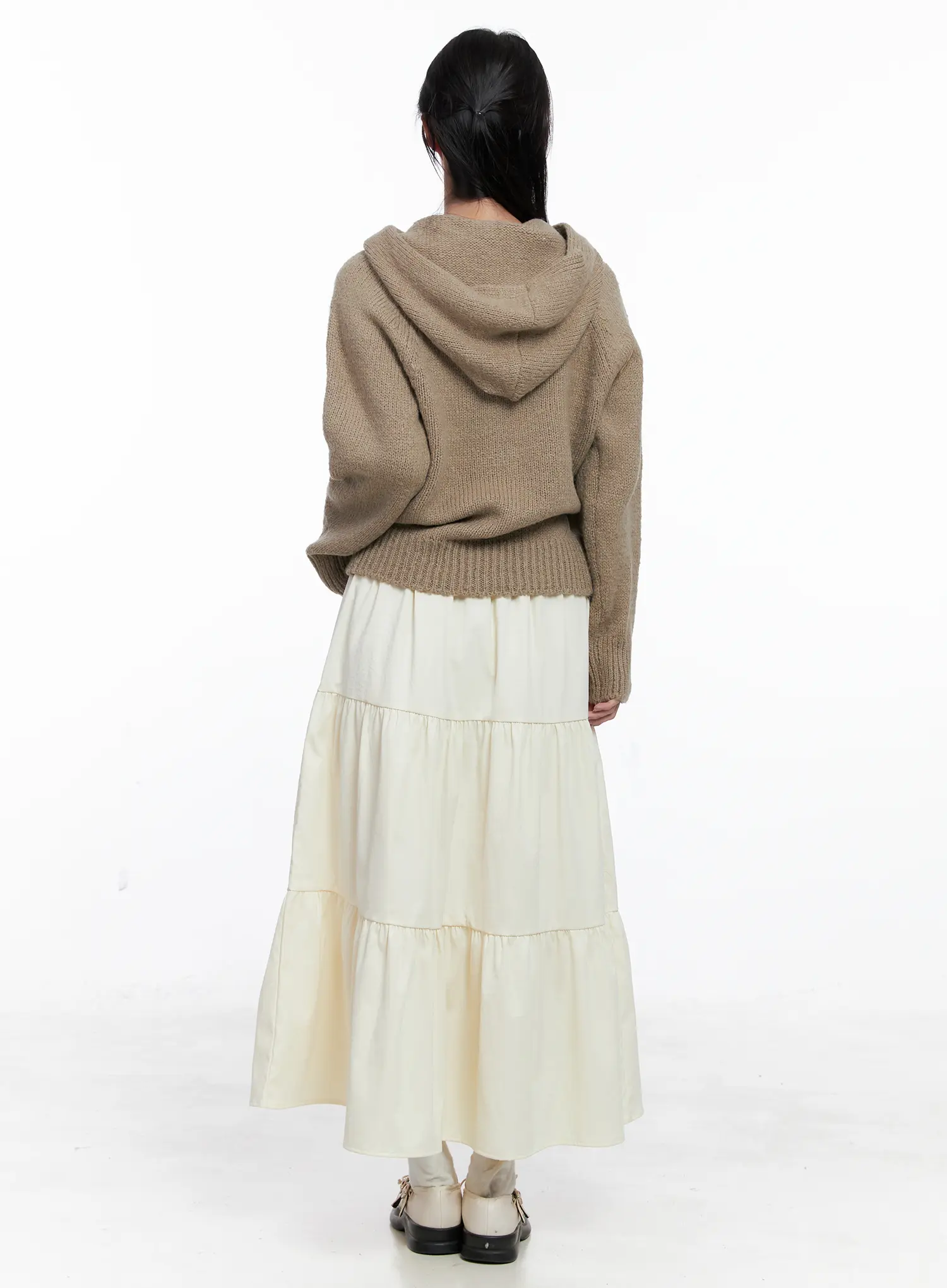 Flowy Tiered Maxi Skirt CS523 - Image 7