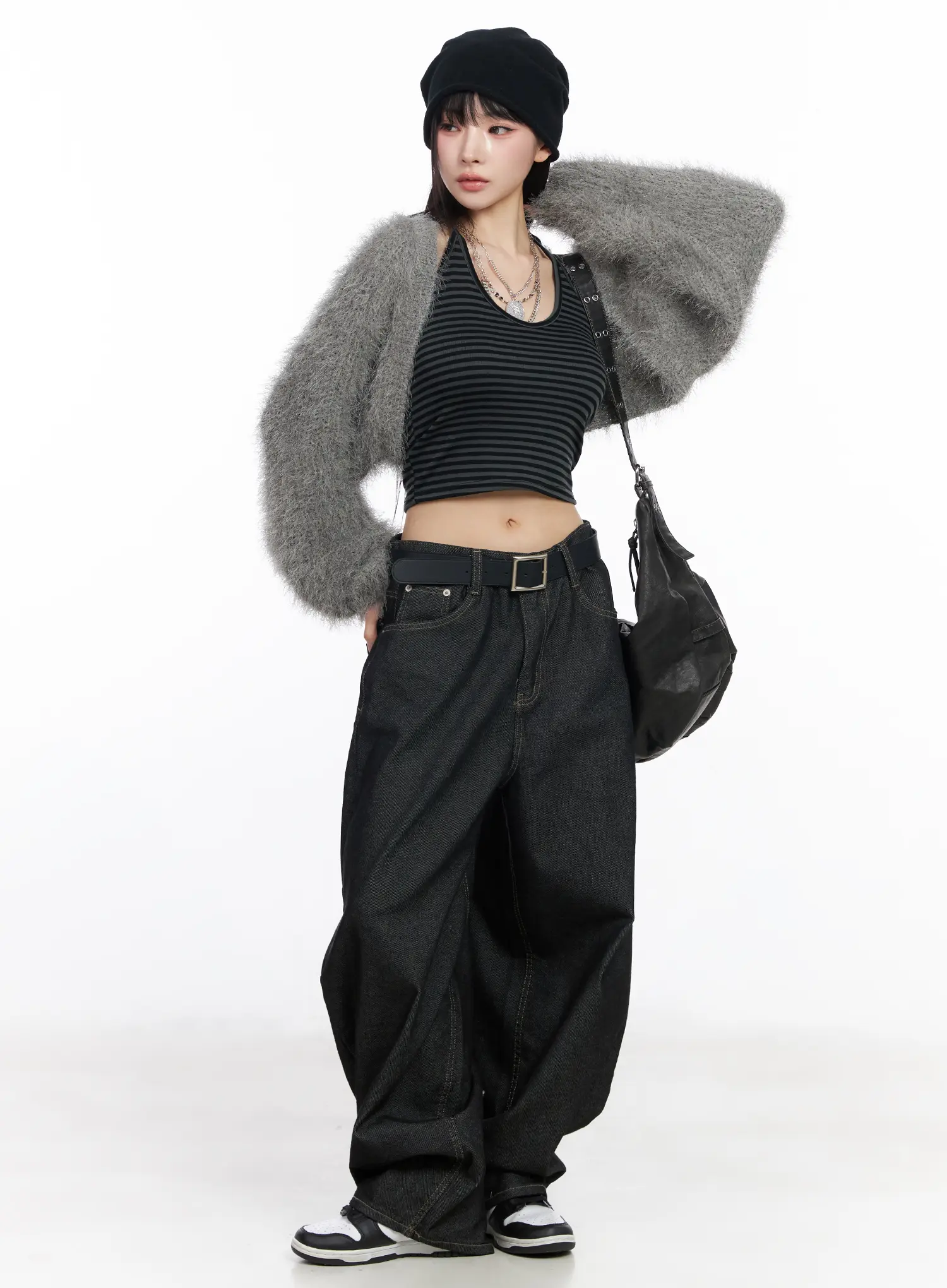 Fluffy Bolero Crop Cardigan CF519
