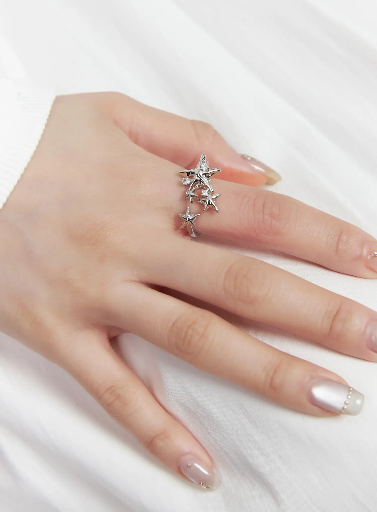 Four Star Bold Ring CF525 - Image 4