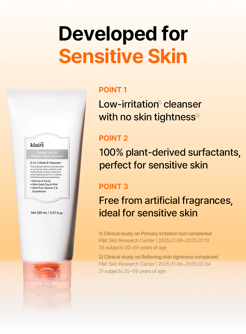 Freshly Juiced Vitamin Mask Cleanser (150ml) - Image 29