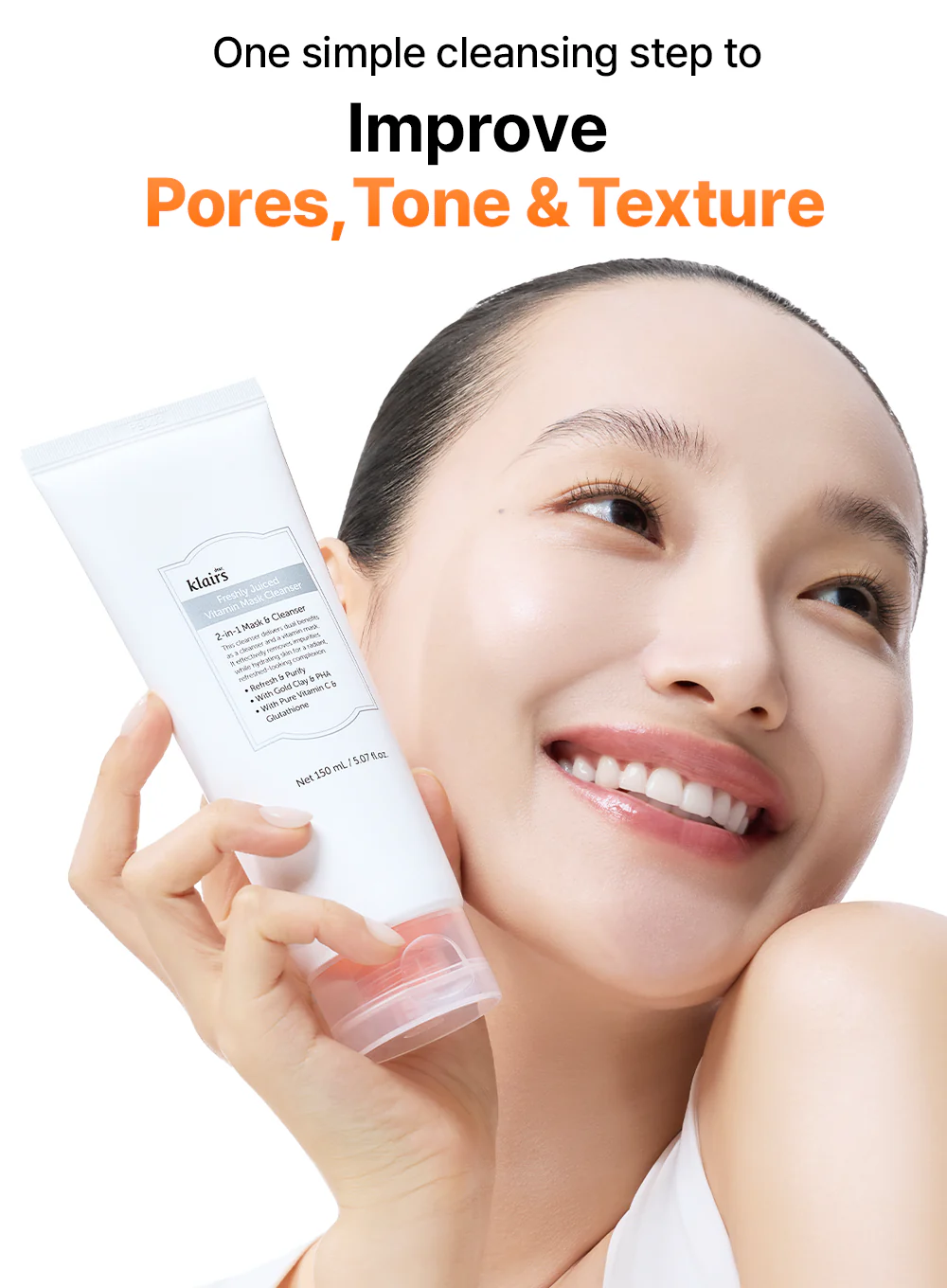 Freshly Juiced Vitamin Mask Cleanser (150ml) - Image 6