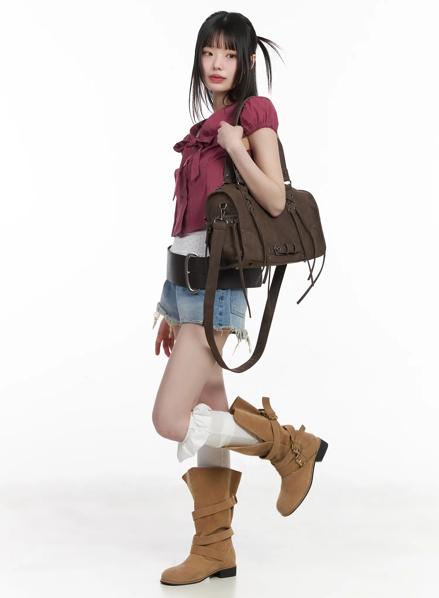 Frill Hem Cami Top CM525 - Image 6
