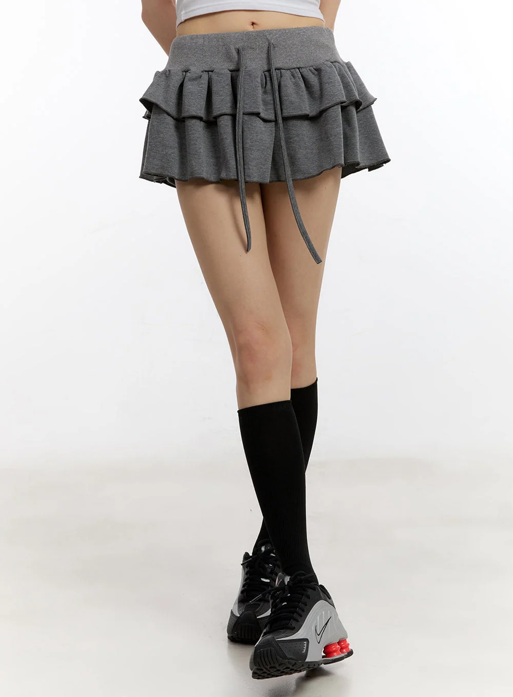 Frill Layered Mini Skirt CA508